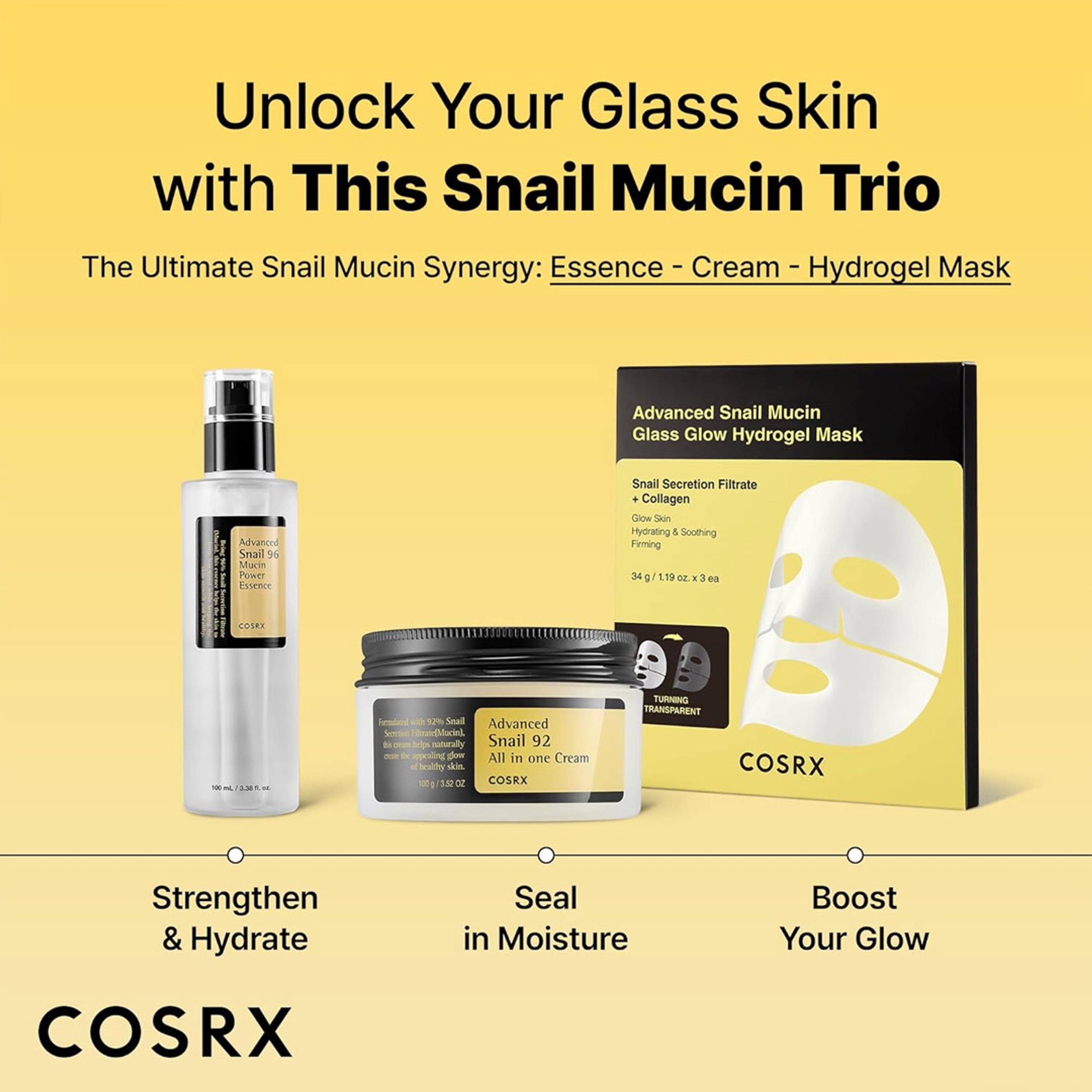 Cosrx Advanced Snail 92 All in One Cream 3.52 oz -  Lightweight Moisturing Cream for Soft, Glowy Skin 7