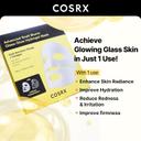 Cosrx Advanced Snail Mucin Glass Glow Hydrogel Mask 1.19 oz (Pack of 3) - Overnight Collagen Face Mask 4