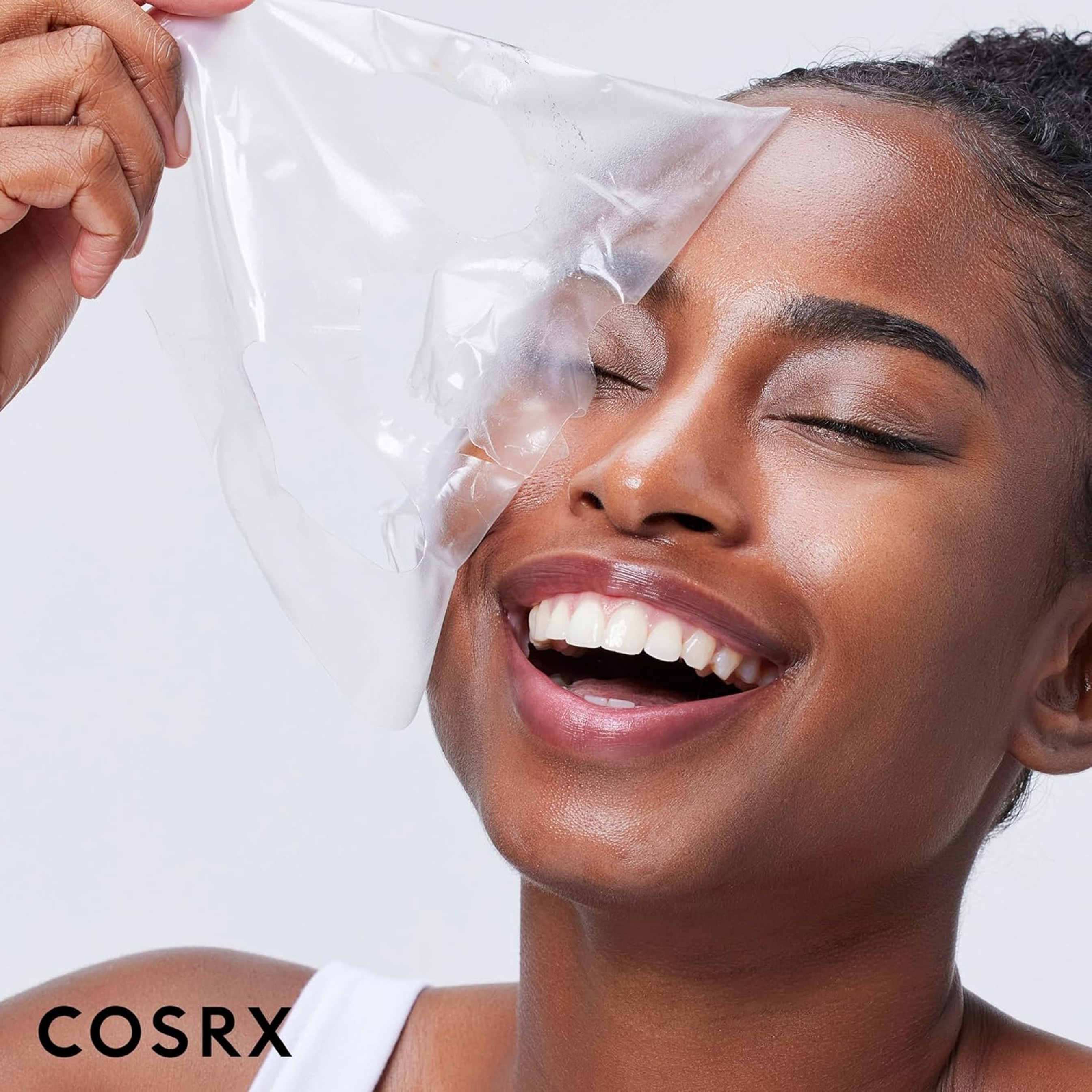 Cosrx Advanced Snail Mucin Glass Glow Hydrogel Mask 1.19 oz (Pack of 3) - Overnight Collagen Face Mask 9