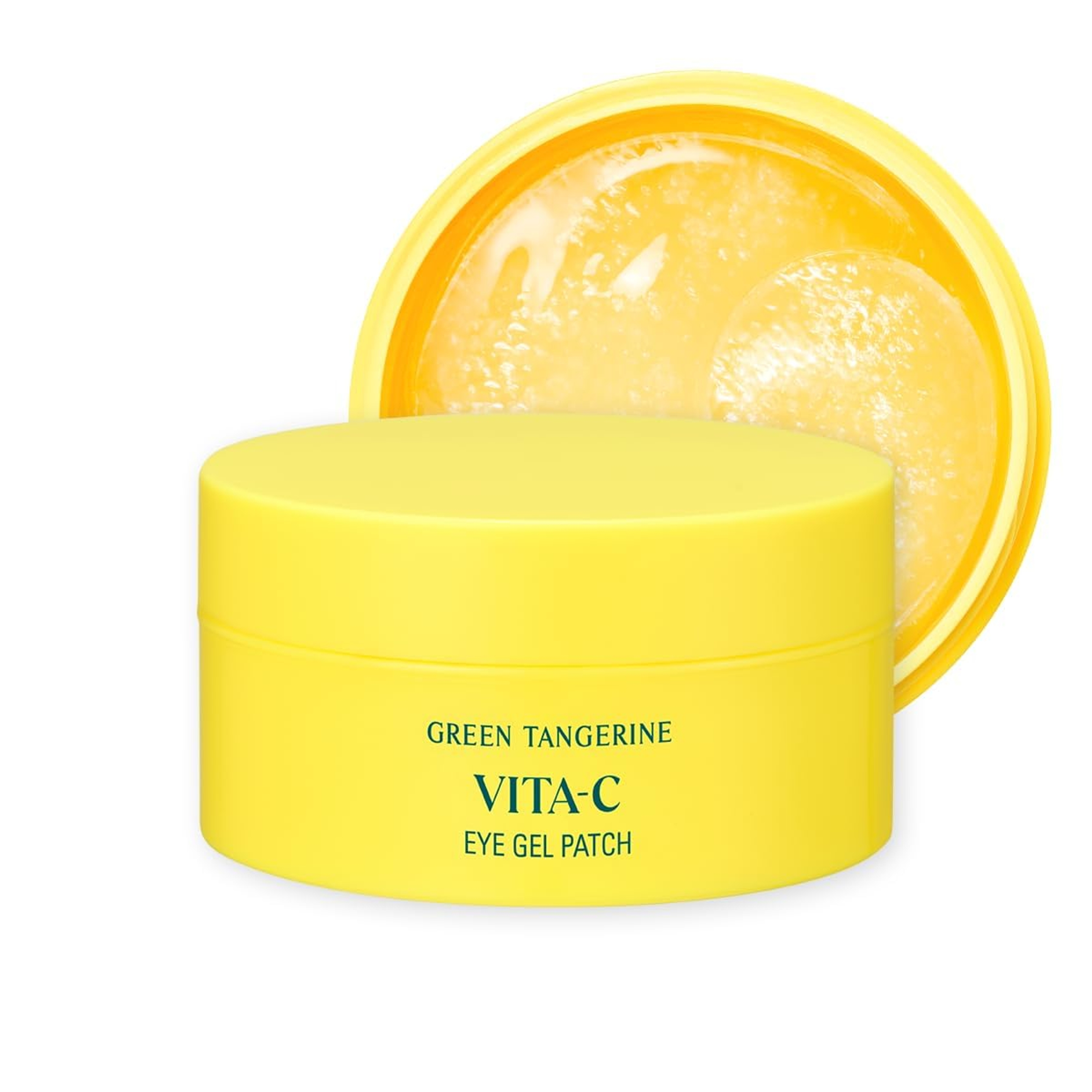 Goodal Green Tangerine Vitamin C Eye Gel Patch 60 Count - Hydrating Gel Under Eye Masks for Tired Puffy Eyes 1