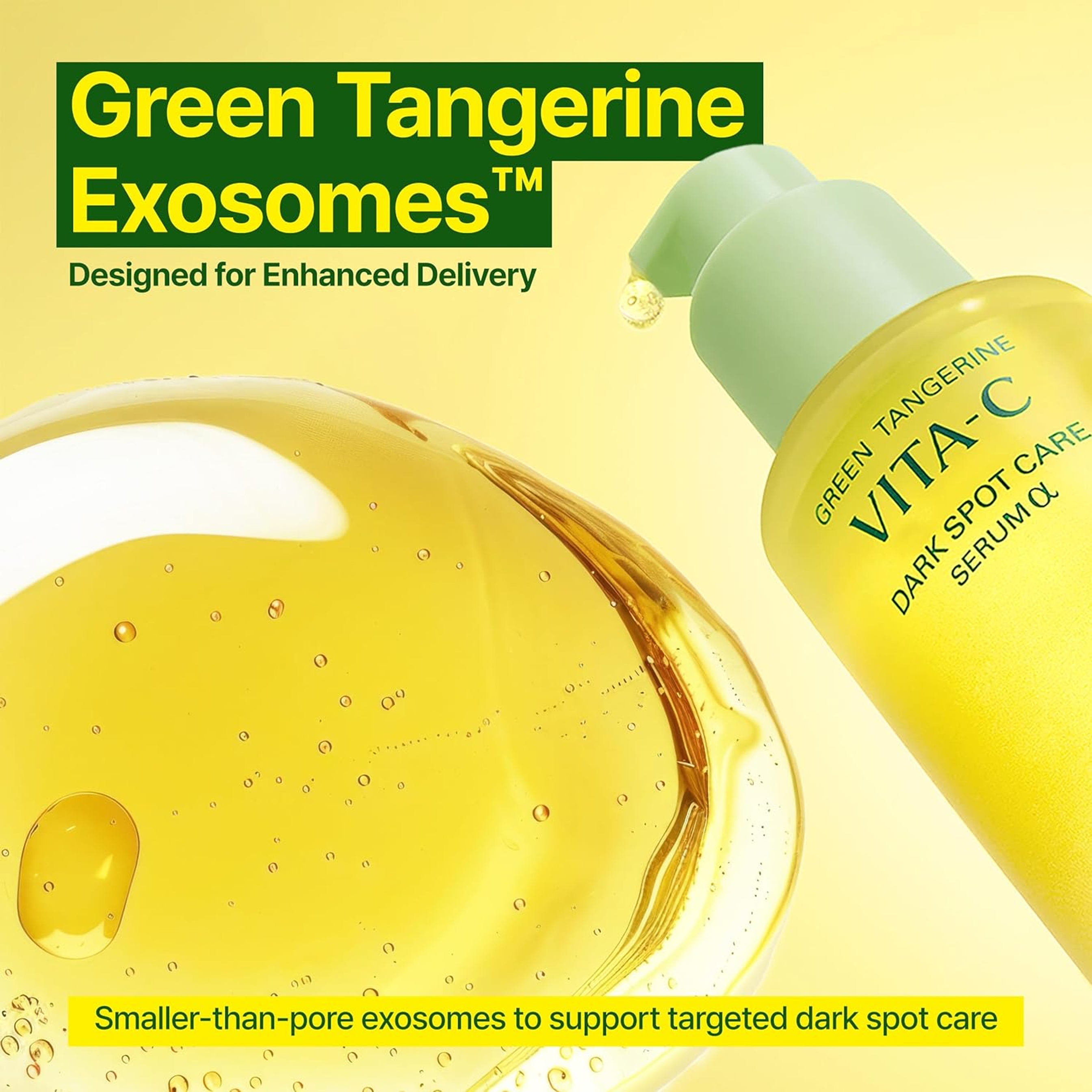 Goodal Green Tangerine Vita-C Dark Spot Care Serum Alpha 1.01 fl.oz - Facial Serum with 5% Niacinamide for Dull Skin 4