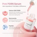 Medicube PDRN Pink Peptide Serum 1.01 fl.oz - Glow Serum with Salmon DNA for Hydration & Firm-Looking Skin 3
