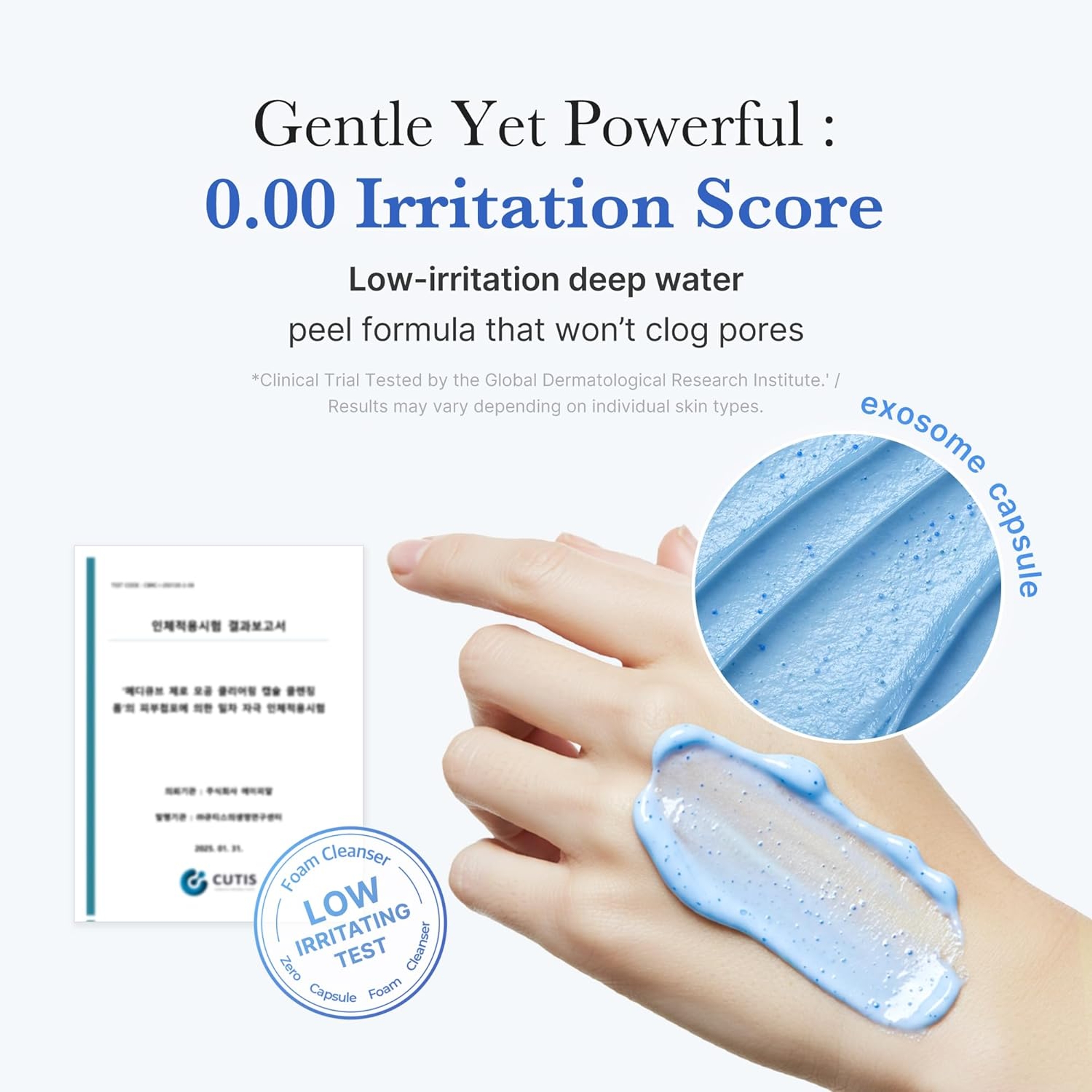 Medicube Zero Pore Capsule Cleansing Foam 4.23 fl.oz - Daily Gentle Cleanser for Skin Texture, Blackhead & Pore Care 6