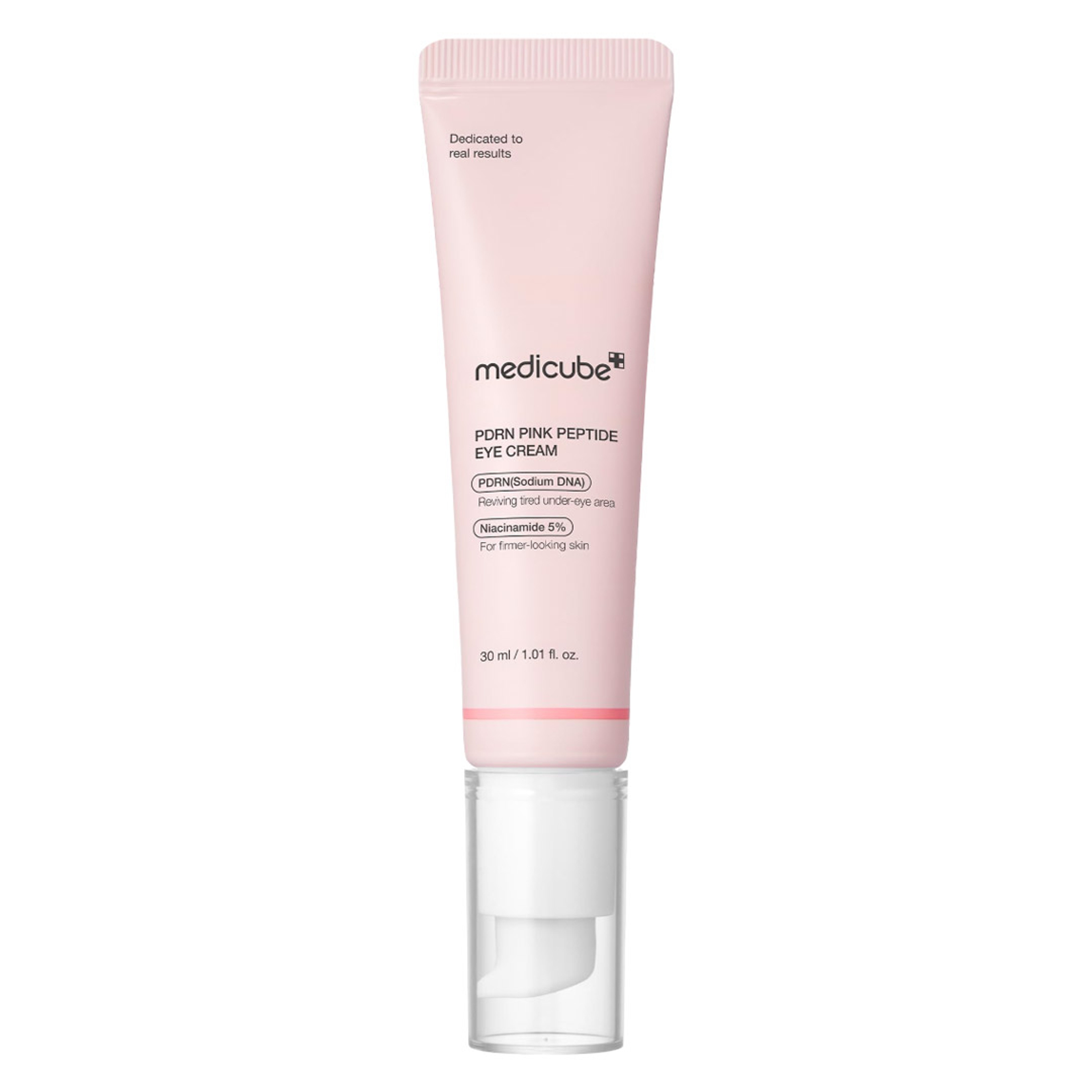 Medicube PDRN Pink Peptide Eye Cream 1.01 fl.oz - Eye Serum with Salmon DNA for Fine Lines, Uneven Skin 1