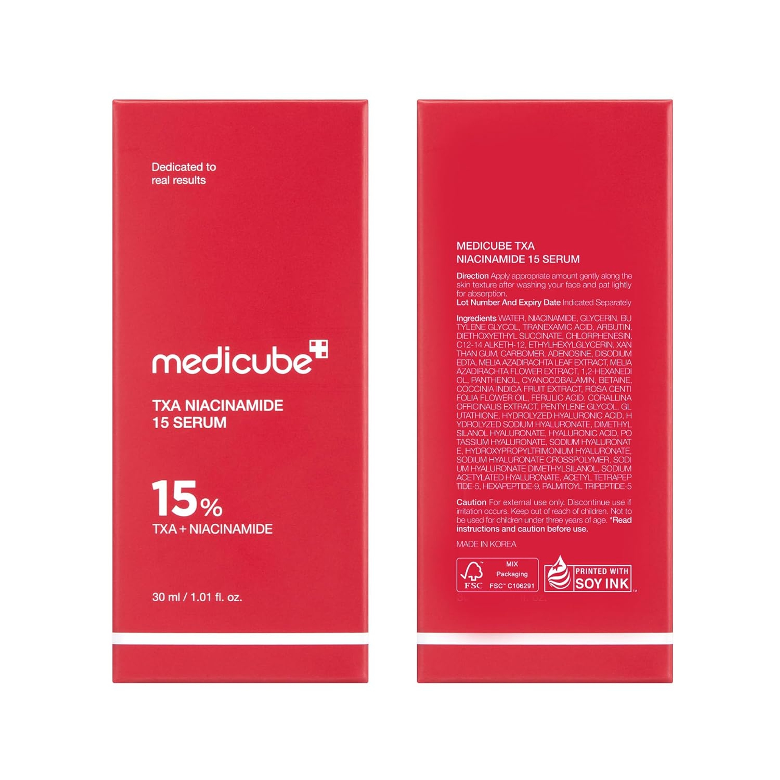 Medicube TXA + Niacinamide 15% Serum 1.01 fl.oz - Glow Facial Serum for After Spot Care 8