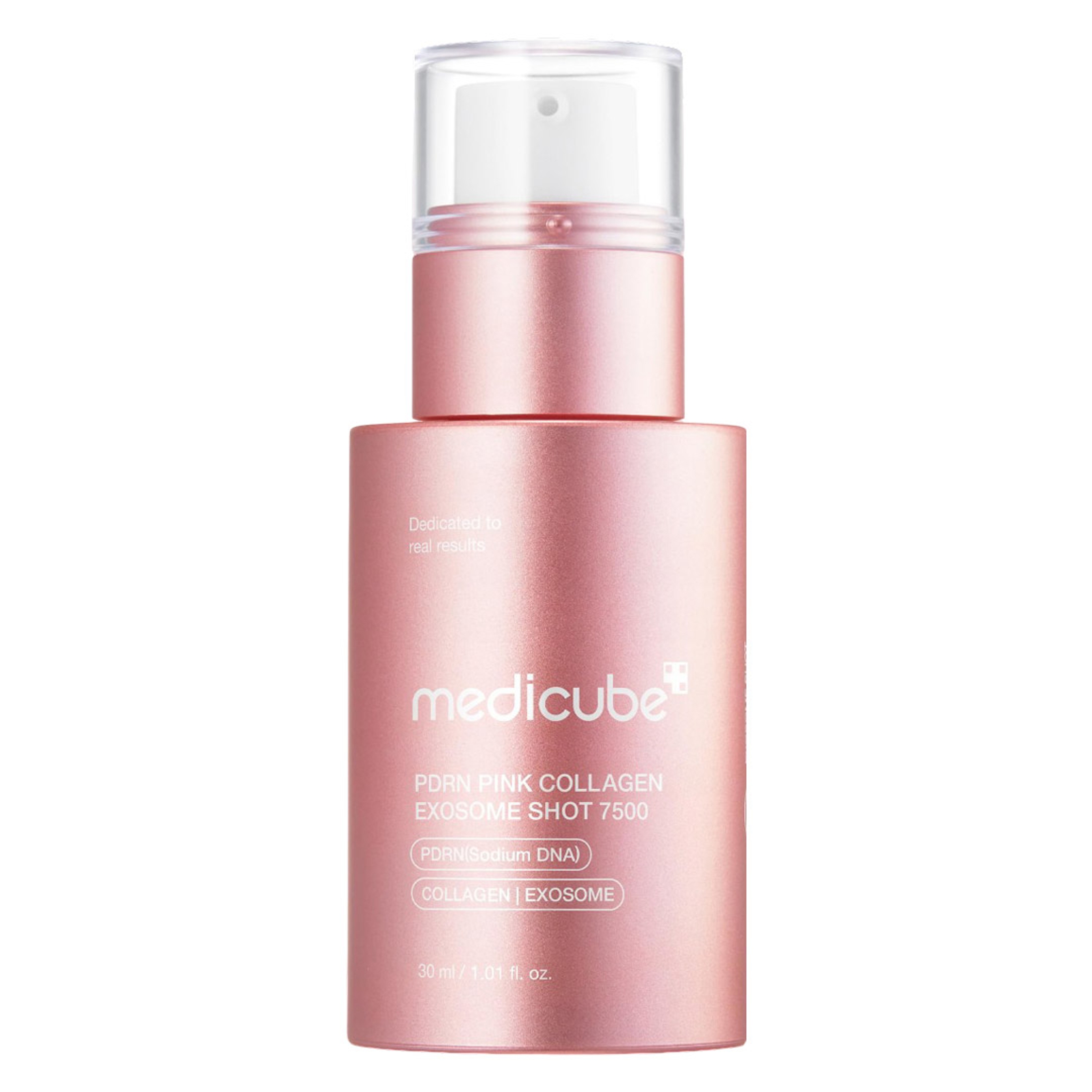 Medicube PDRN Pink Collagen Exosome Shot 7500 1.01 fl.oz - Salmon DNA Spicules Serum for Uneven Skin 1