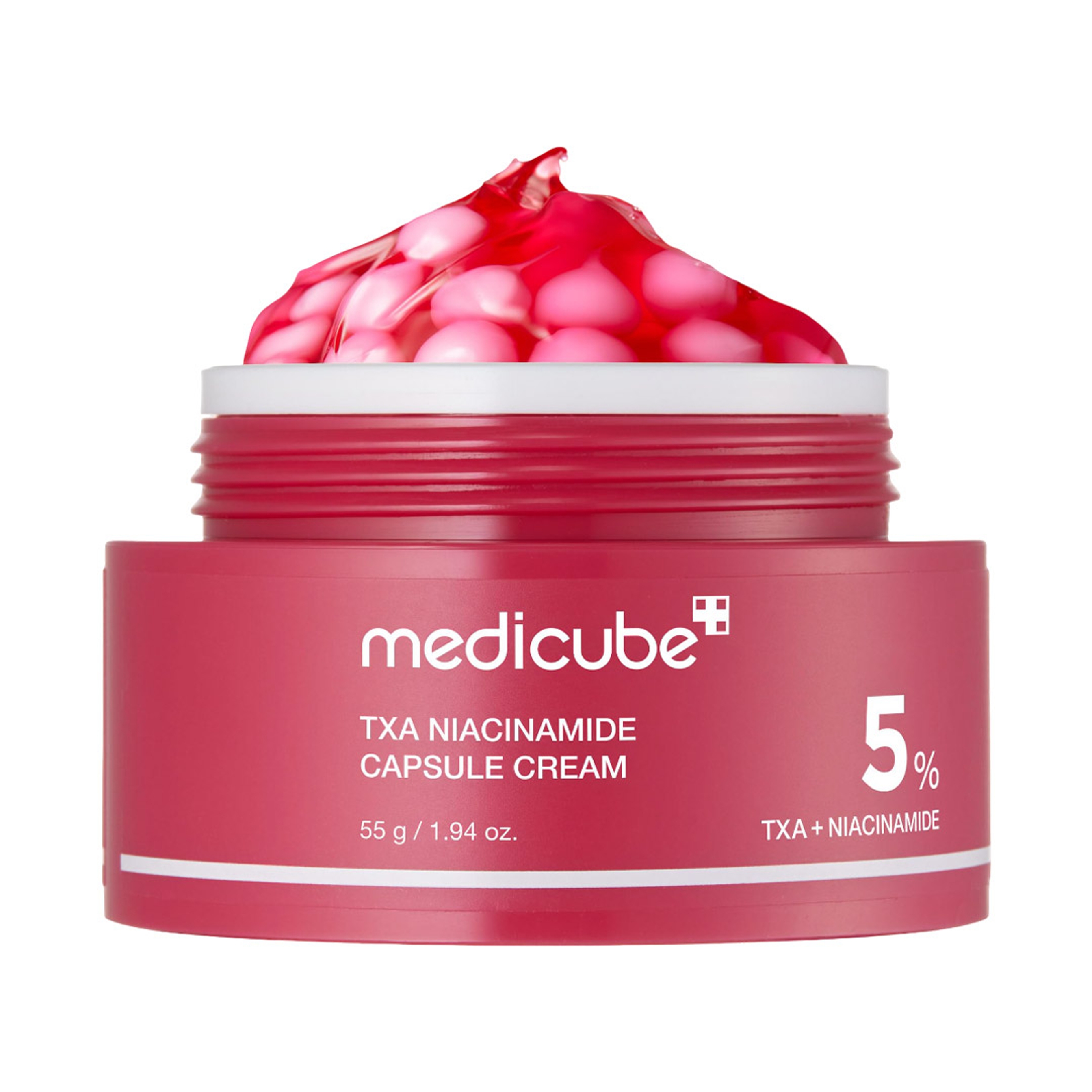 Medicube TXA Niacinamide Capsule Cream 1.94 fl.oz - Dual Radiance Moisturizer for Uneven Skin 1