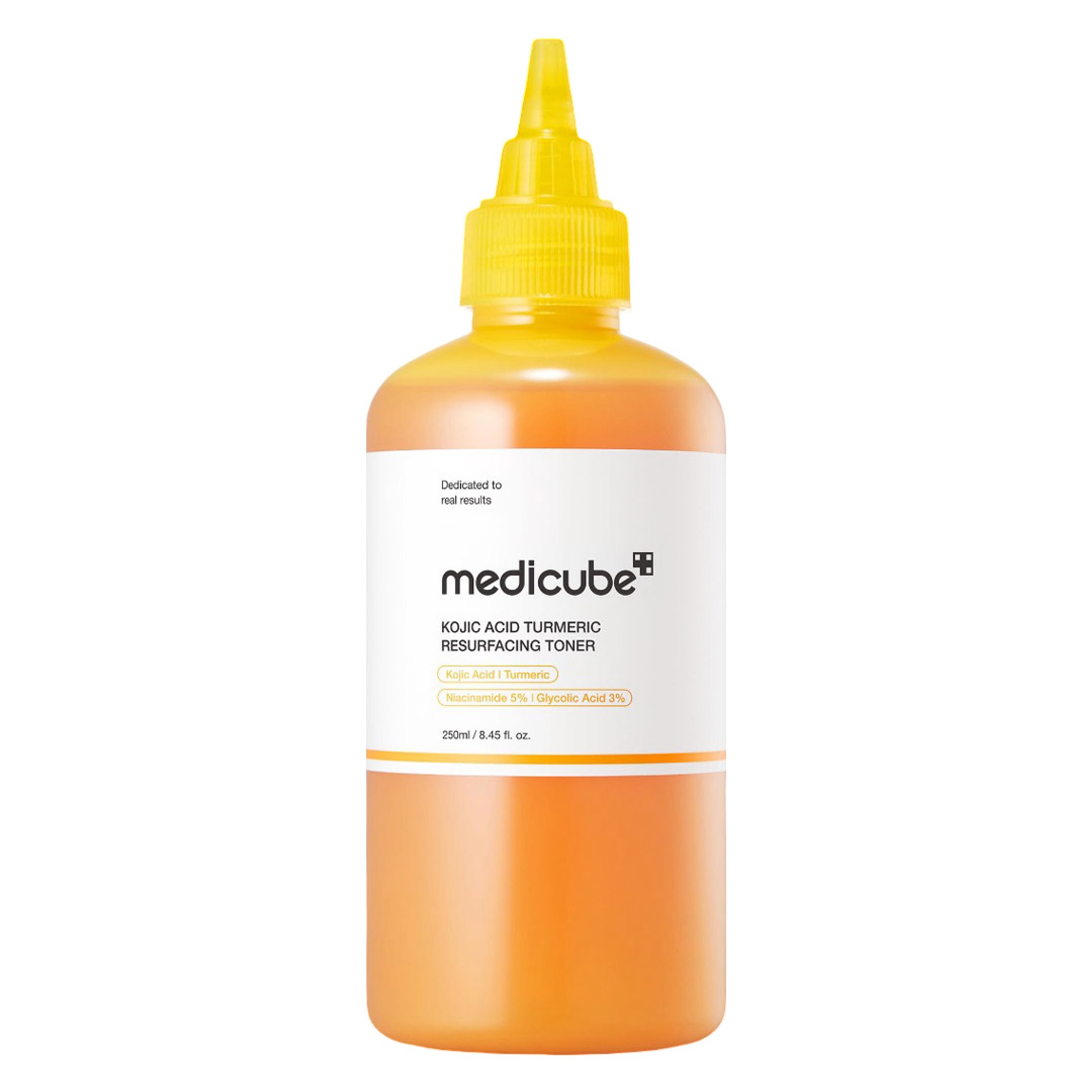 Medicube Kojic Acid Turmeric Resurfacing Toner 8.45 fl.oz - Smoothing Toner for Face & Body 1