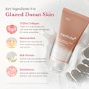 Medicube Collagen Milk Toning Wrapping Mask 2.53 fl.oz - Peel Off Mask with Glutathione, Niacinamide for Plumped Skin 4