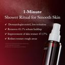 Medicube Red Body Peeling Shot Cleanser 3.88 oz - AHA-BHA Exfoliating Body Spray for Strawberry Skin 5