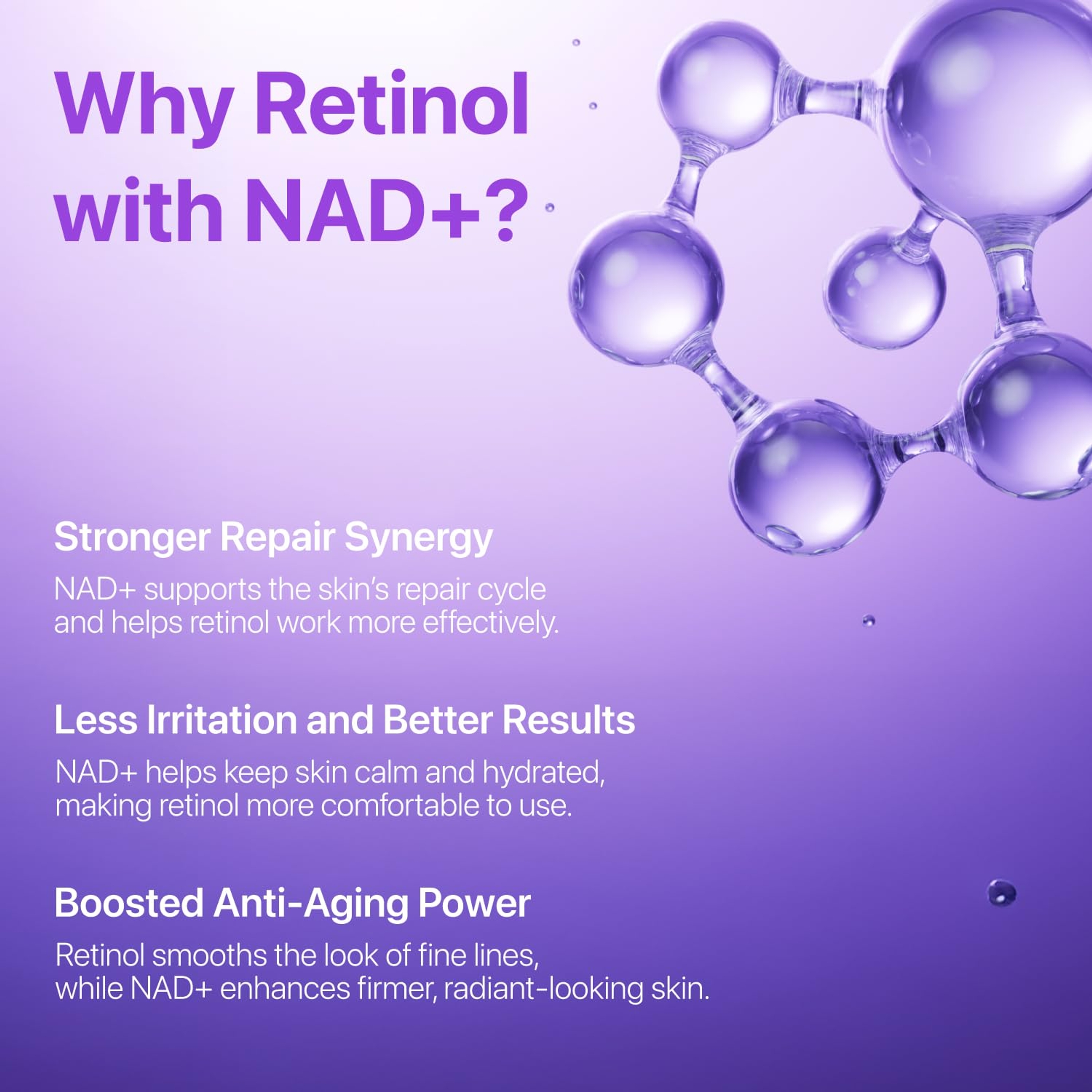 Numbuzin No.9 NAD+ Retinol Eye Cream - Depuffing & Firming Eye Serum for Dark Circles & Wrinkles 0.33 fl.oz 8