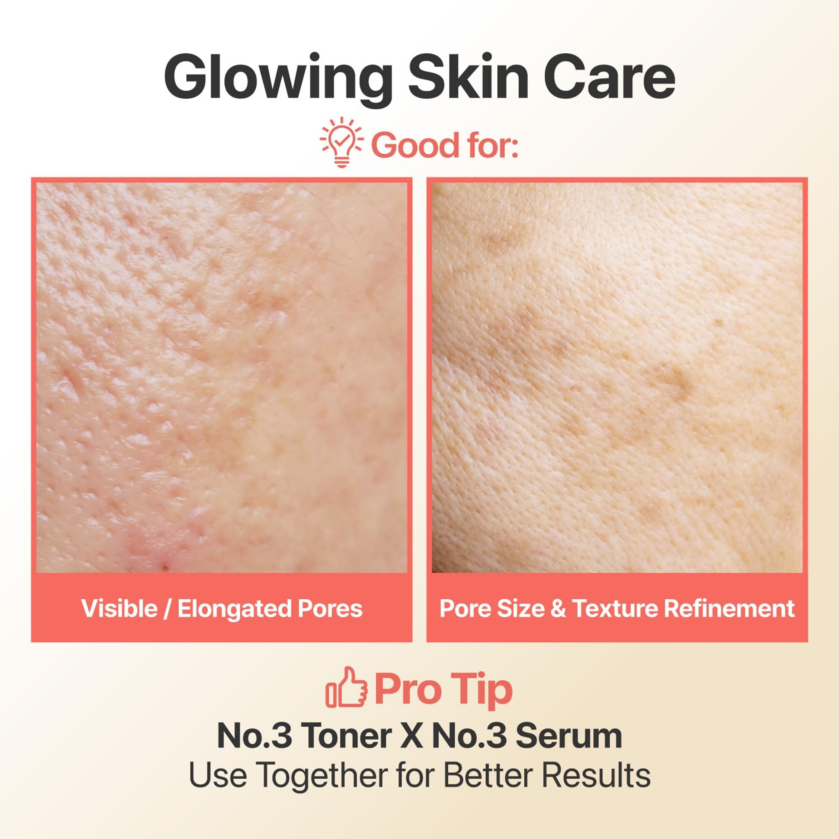 Numbuzin No.3 Super Glowing Essence Toner - Fermented Toner for Skin Glow & Texture 6.76 fl.oz 17