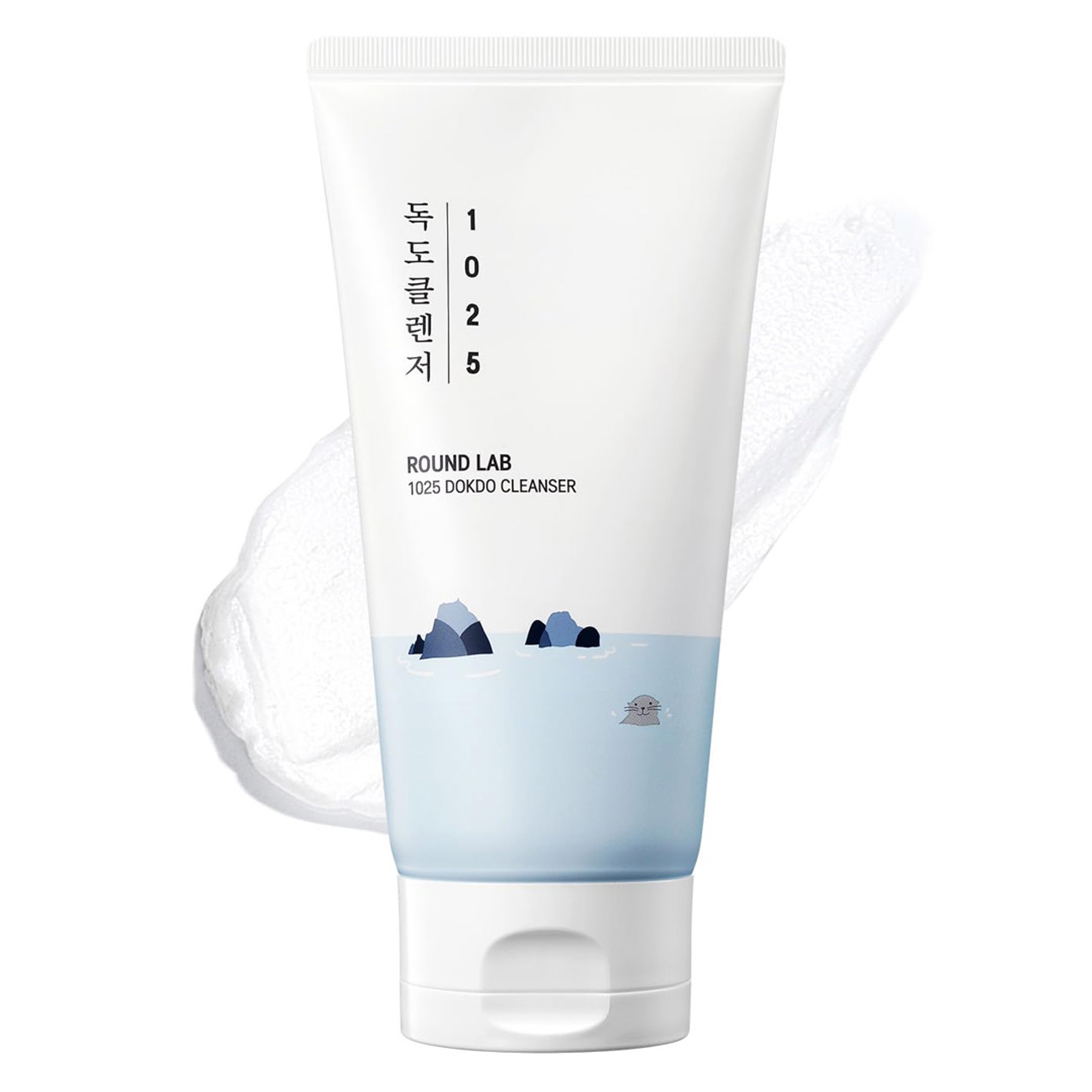 Round Lab 1025 Dokdo Cleanser 5.07 fl.oz - Rich Soft Bubbles Low pH Facial Cleanser for Sensitive Skin 1