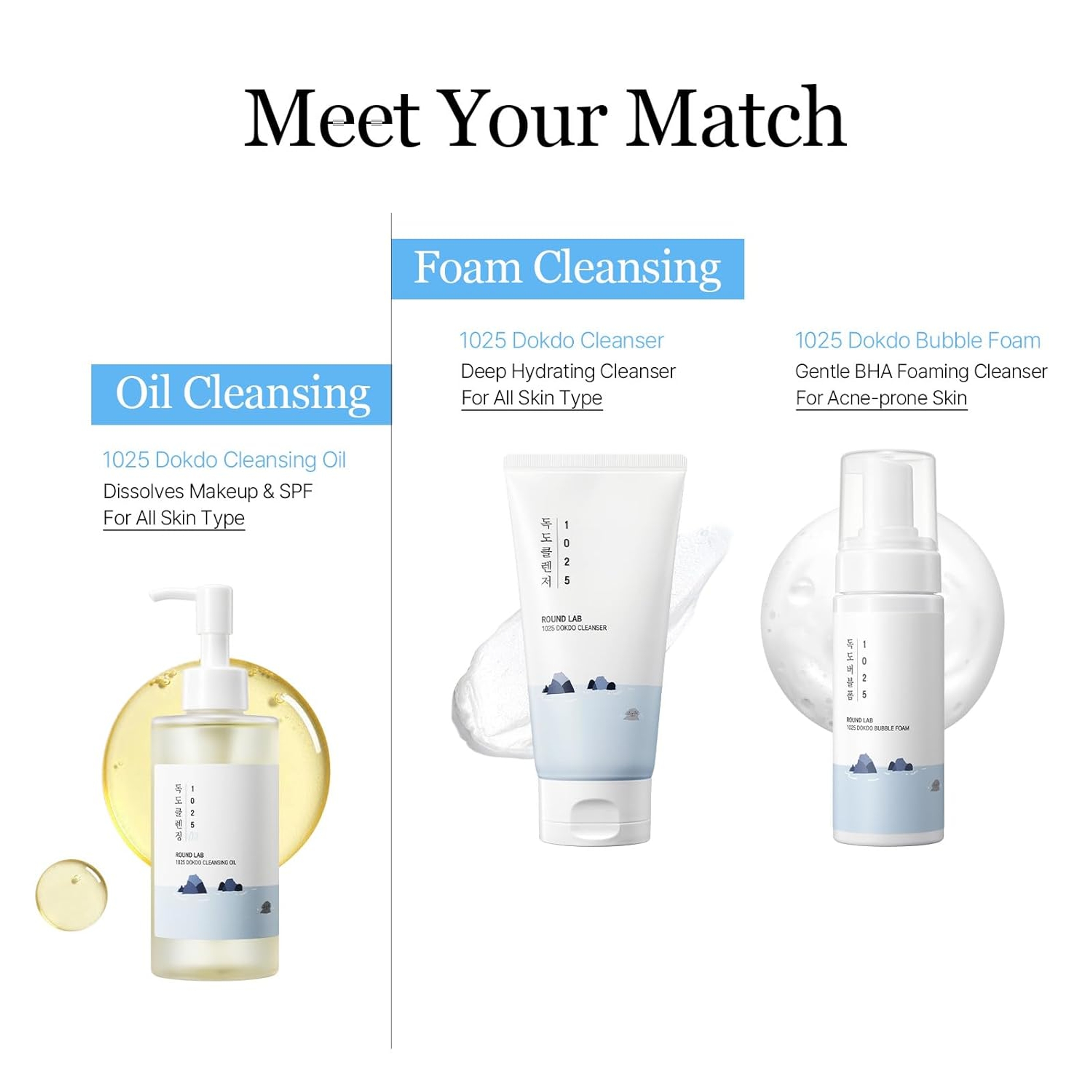 Round Lab 1025 Dokdo Cleansing Oil 6.76 fl.oz - Lightweight Oil Cleanser & Makeup Remover for Sensitive Skin 7