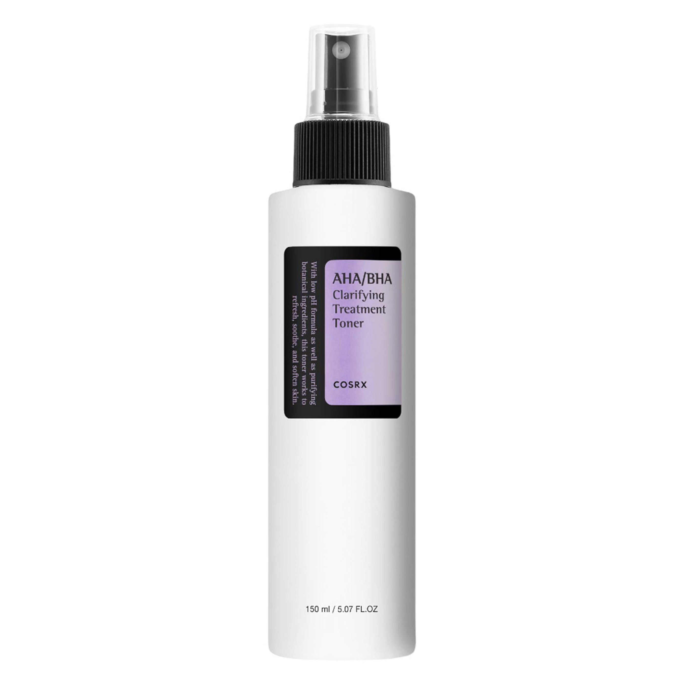 Cosrx AHA/BHA Treatment Toner 5.07 fl.oz - Facial Exfoliating Spray for Whiteheads, Pores, & Uneven Skin 1