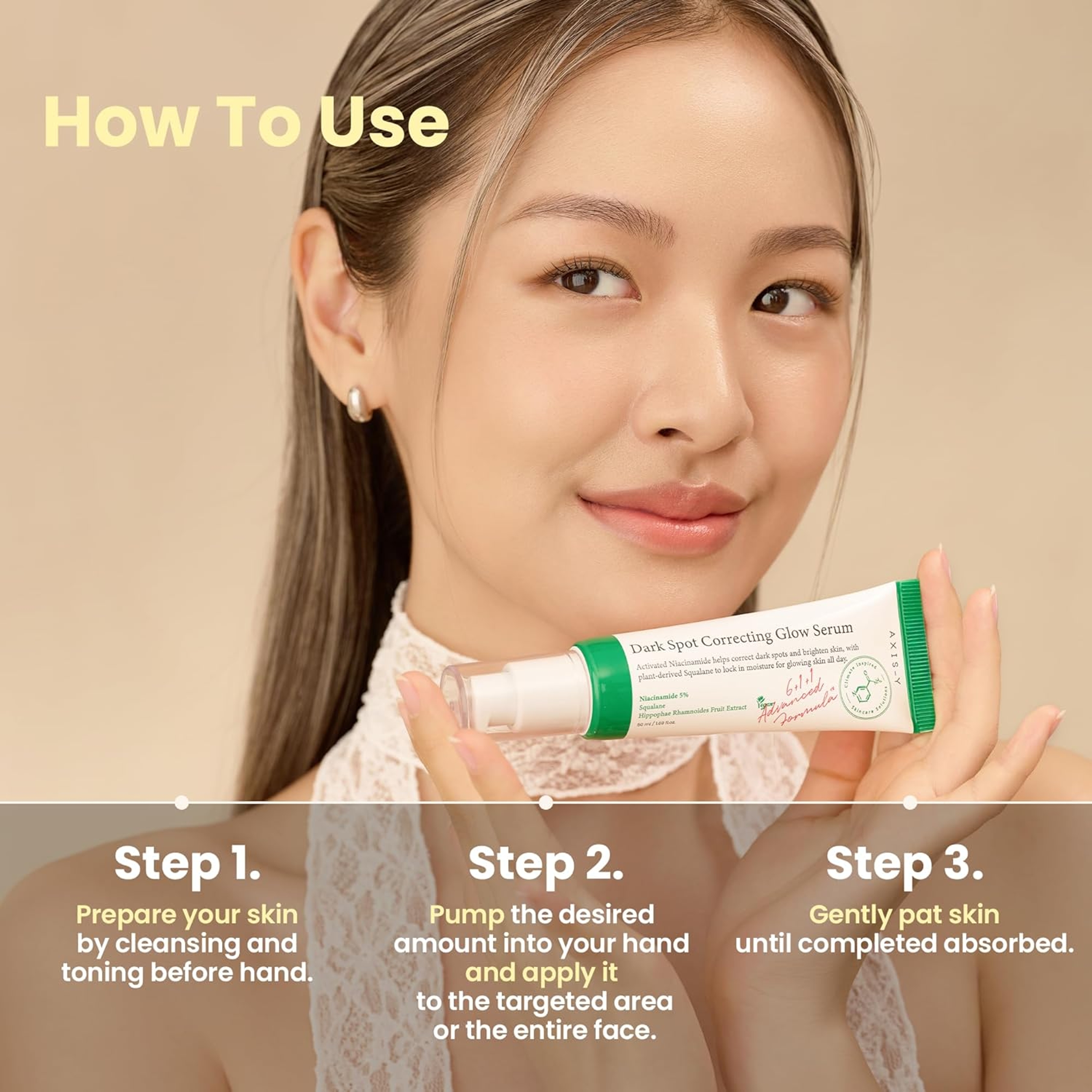 AXIS-Y Dark Spot Correcting Glow Serum 1.69 fl.oz - 5% Niacinamide Serum for All Skin Types 7