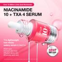 Anua Niacinamide 10 + TXA 4 Serum 1.01 fl.oz - Lightweight & Hydrating All-in-One Daily Facial Serum for Glass Skin 3