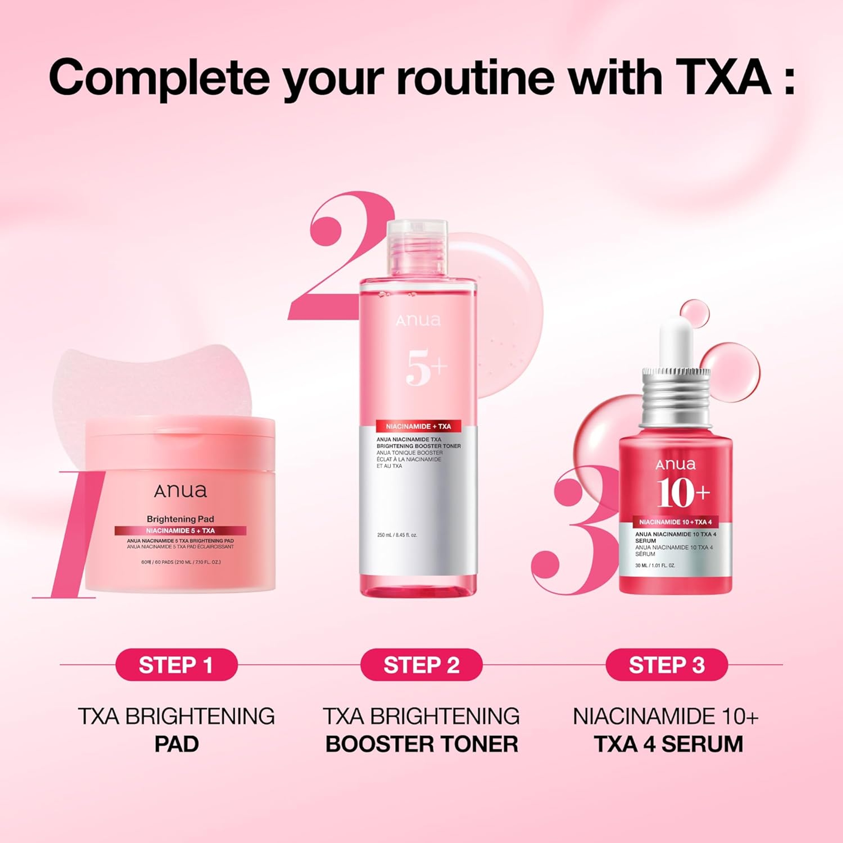 Anua Niacinamide 10 + TXA 4 Serum 1.01 fl.oz - Lightweight & Hydrating All-in-One Daily Facial Serum for Glass Skin 8