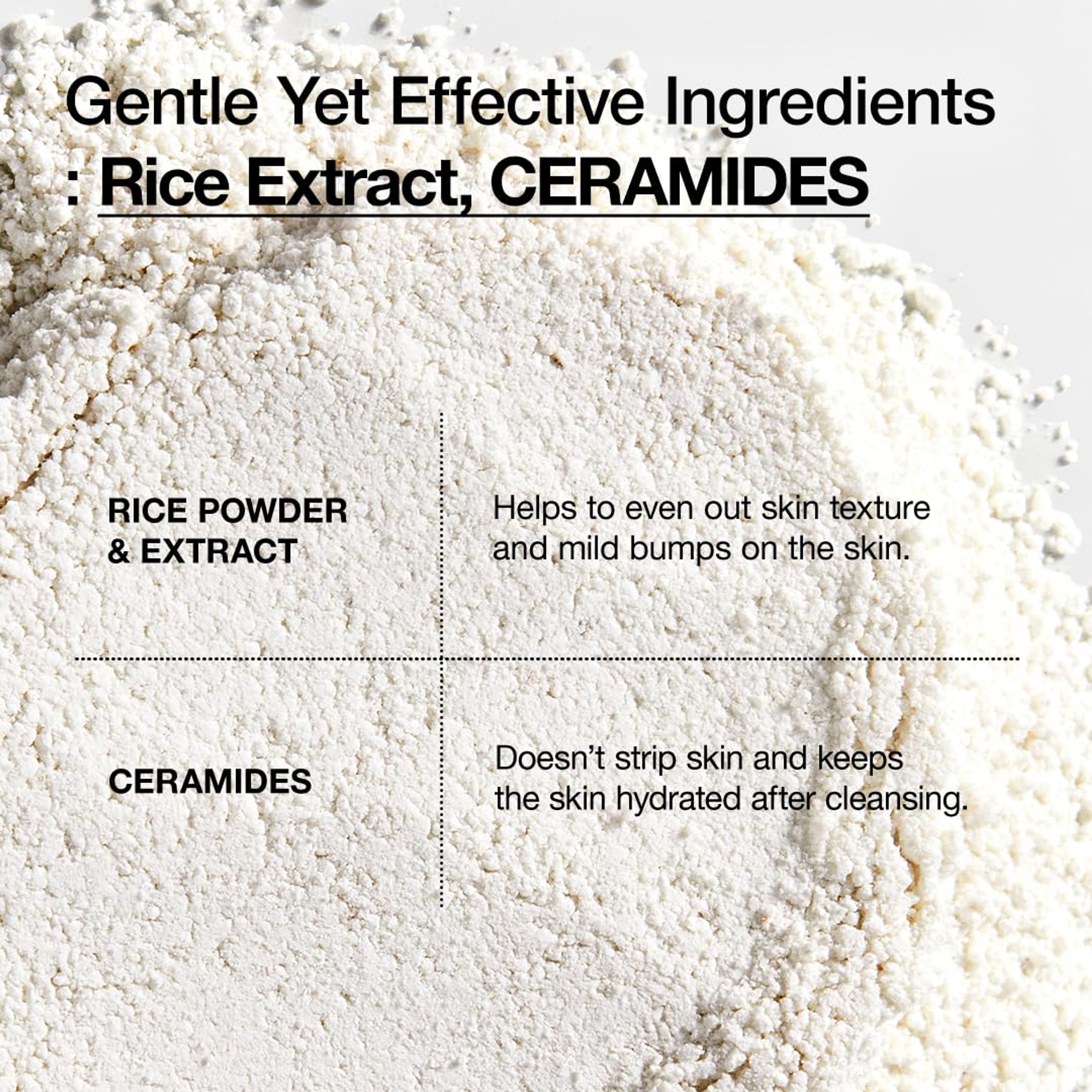 Anua Rice Enzyme Brightening Cleansing Powder 1.41 oz - Exfoliating Powder-to-Foam Cleanser 5