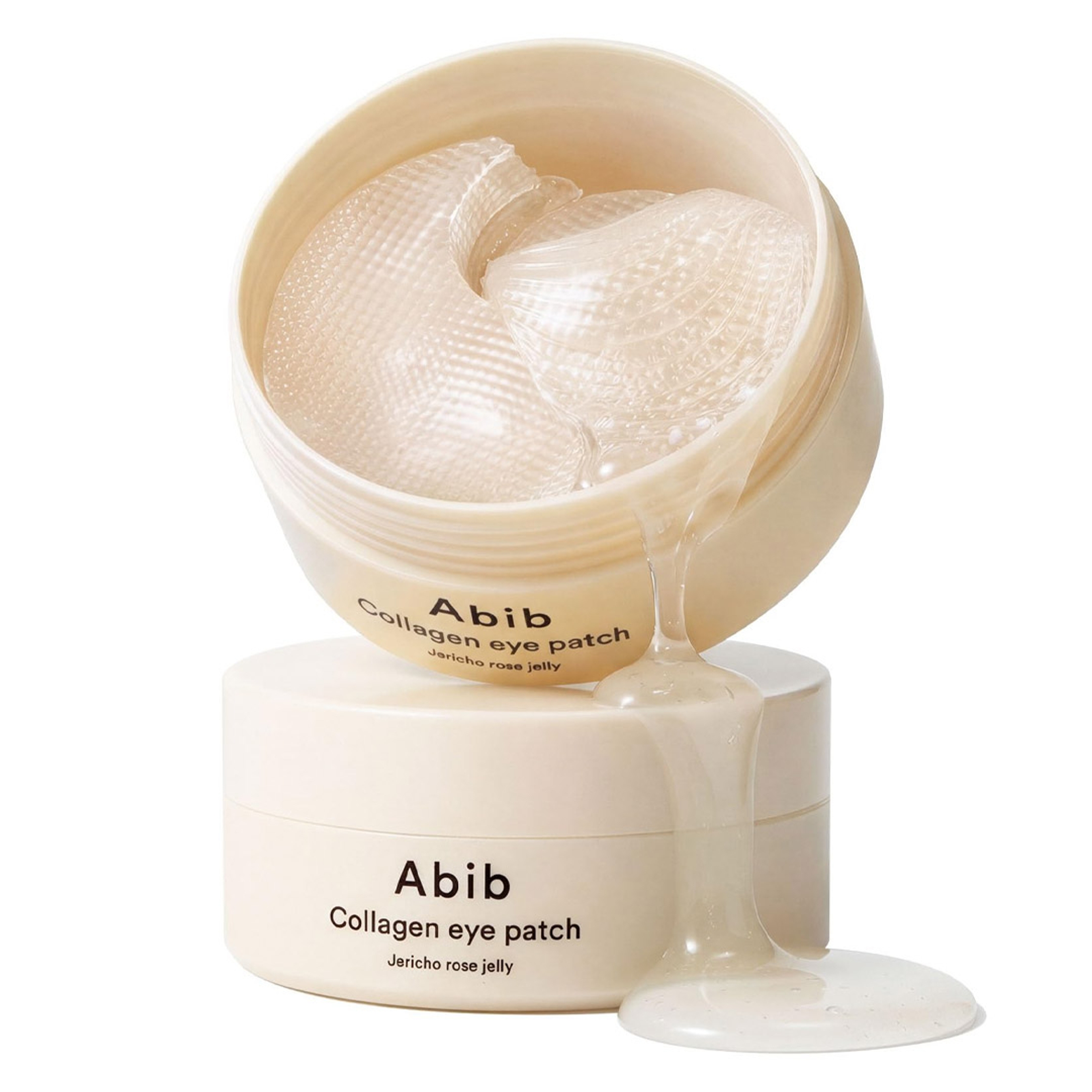 Abib Collagen Peptide Eye Patches 60 Count - for Wrinkles & Fine Line with Jericho Rose Jelly 1