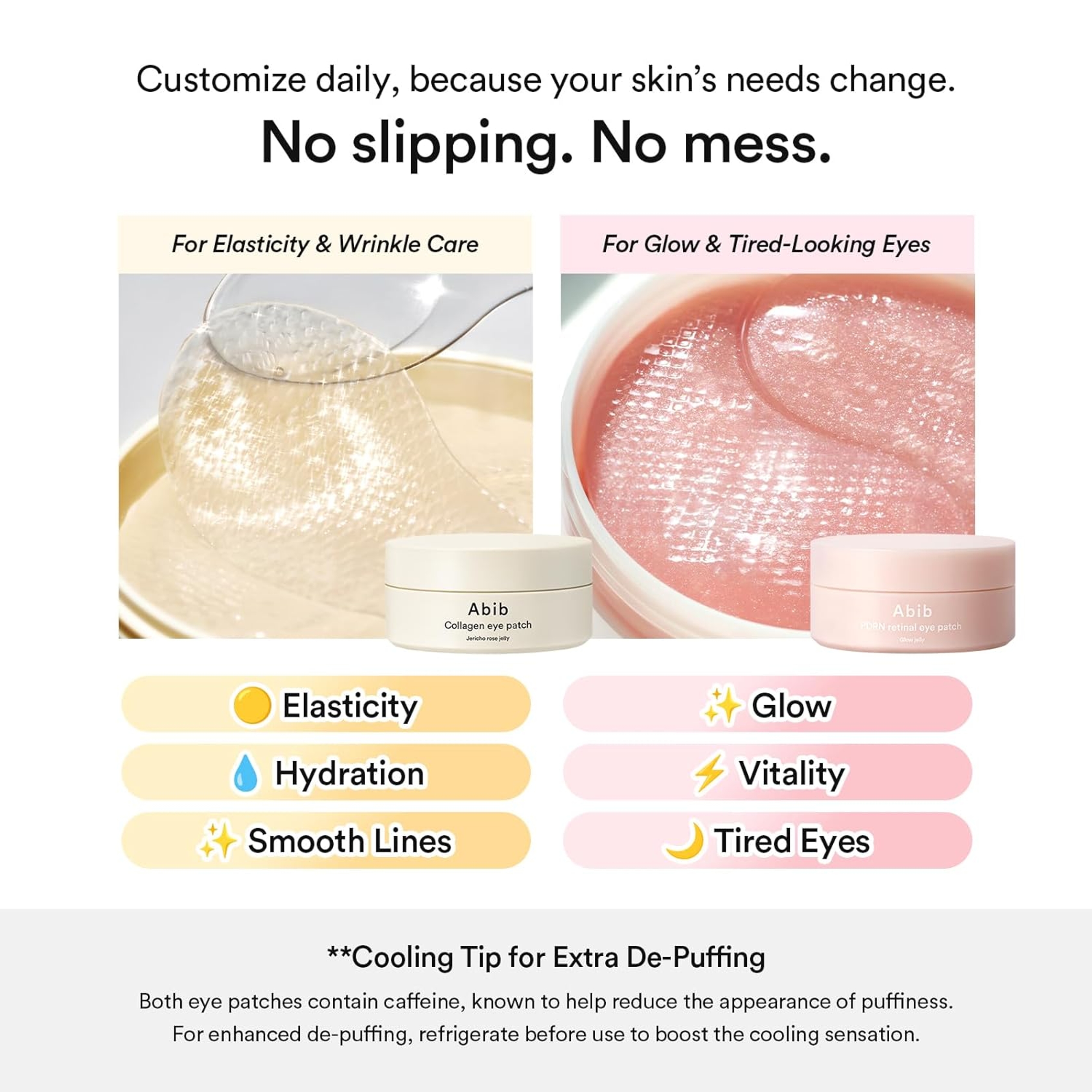 Abib Collagen Peptide Eye Patches 60 Count - for Wrinkles & Fine Line with Jericho Rose Jelly 9