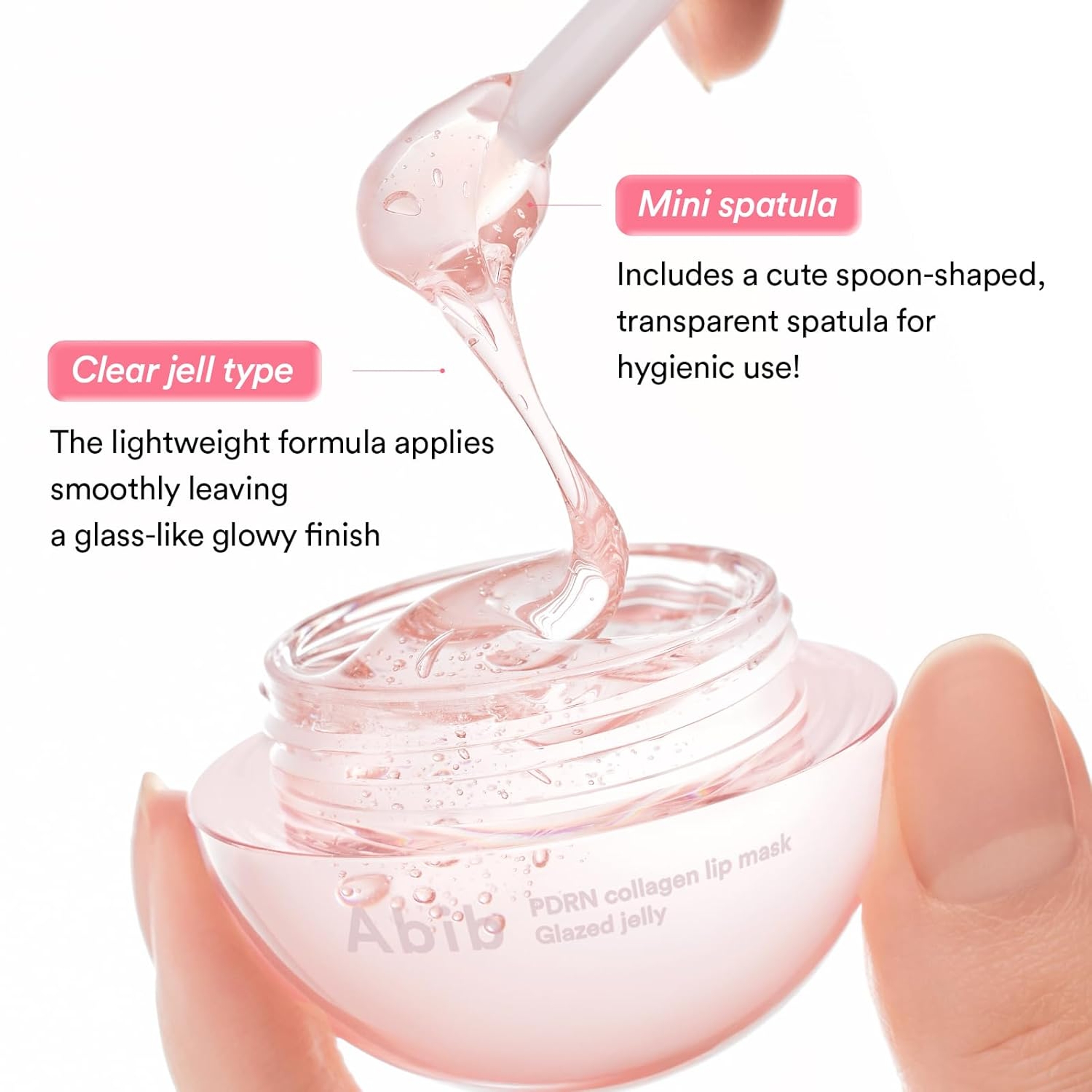 Abib PDRN Collagen Lip Mask Glazed Jelly 0.38 fl.oz - Hydrating Care Moisturizer Treatment for Flakey, Dry Lips 9