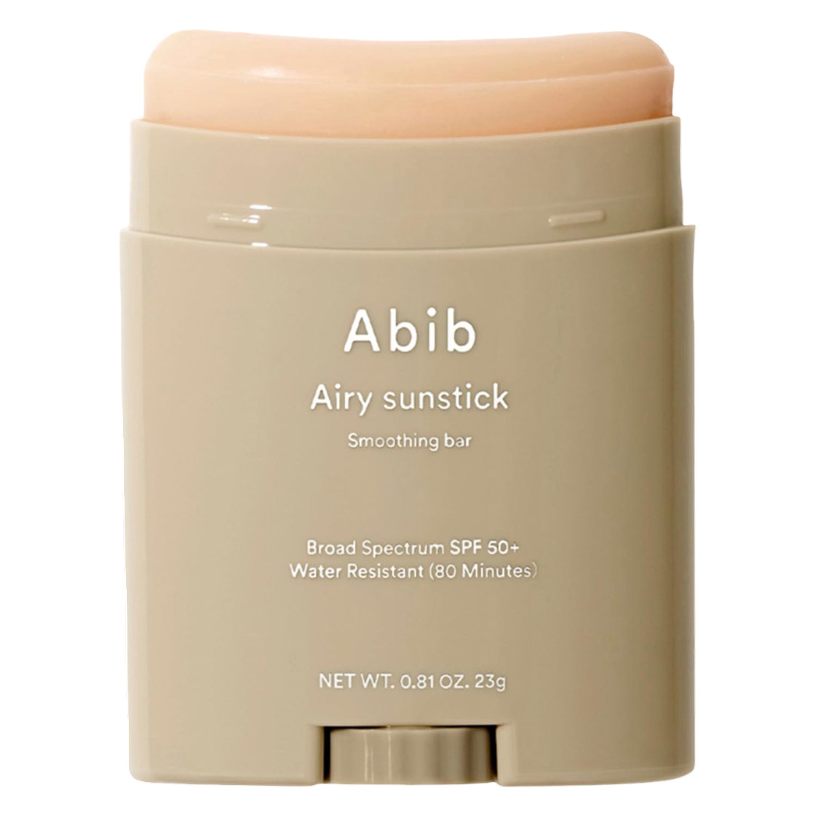 Abib Airy Sunstick Protection Bar 0.81 fl.oz - SPF50+ Broad Spectrum Sunscreen Stick for Oily & Combination Skin 1
