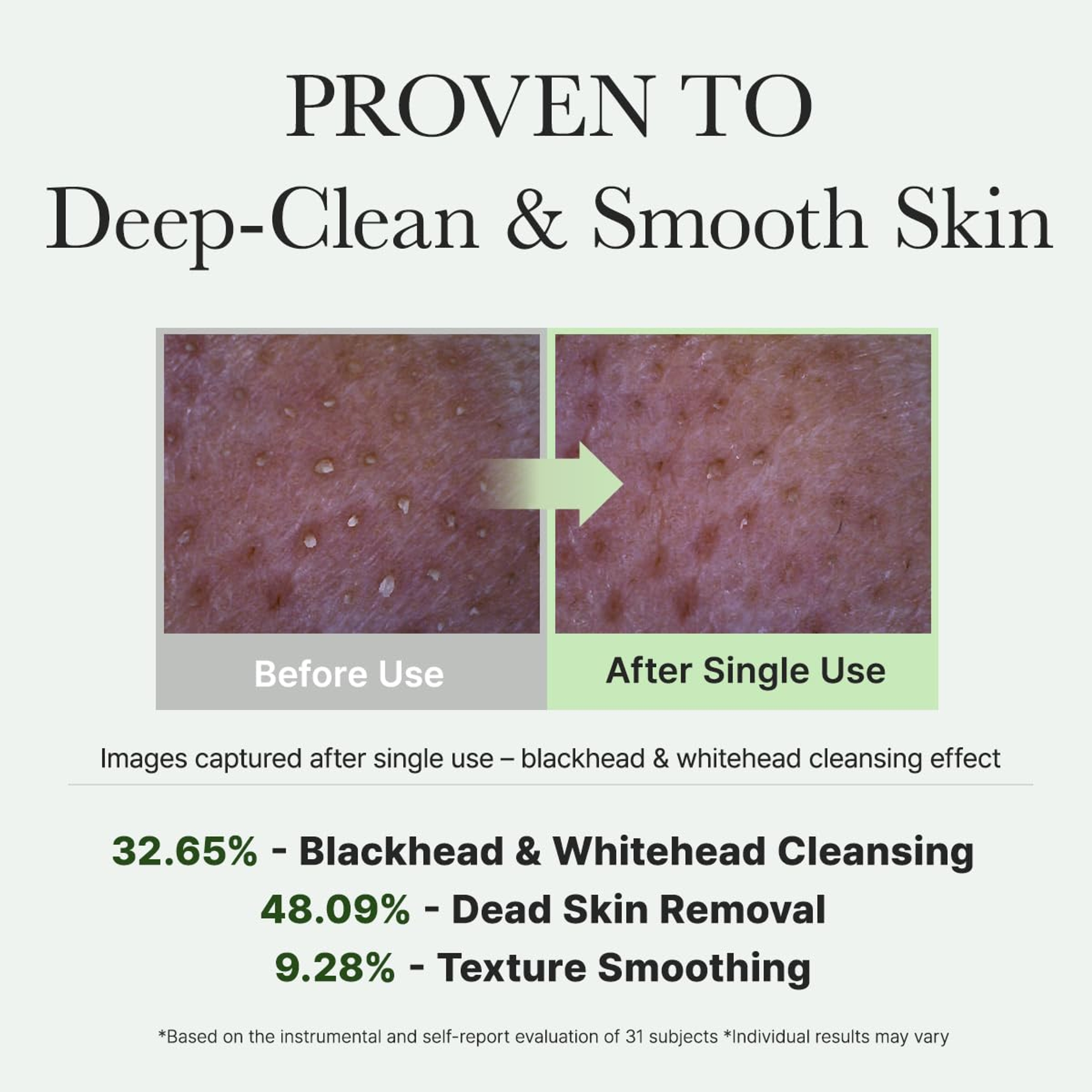 Arencia Fresh Green Rice Mochi Face Cleanser 4.23 fl.oz - Gentle Scrub All in One for Deep Cleansing 6