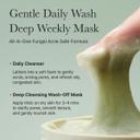 Arencia Fresh Green Rice Mochi Face Cleanser 4.23 fl.oz - Gentle Scrub All in One for Deep Cleansing 7