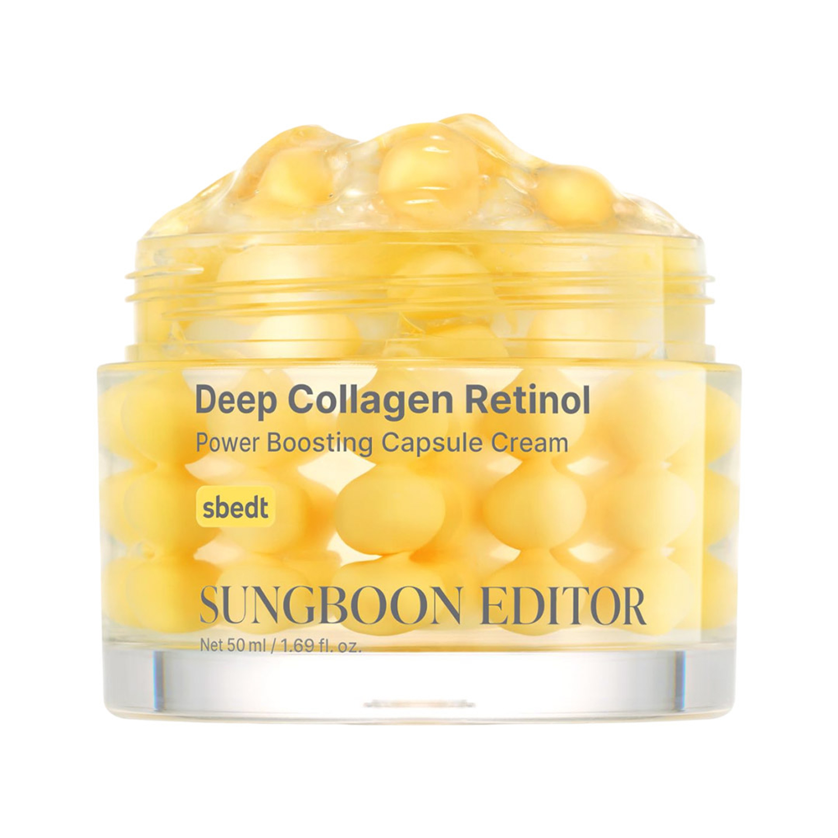 Sungboon Editor Deep Collagen Retinol Power Boosting Capsule Cream 1.69 fl.oz - for Fine Lines and Dry Skin 1