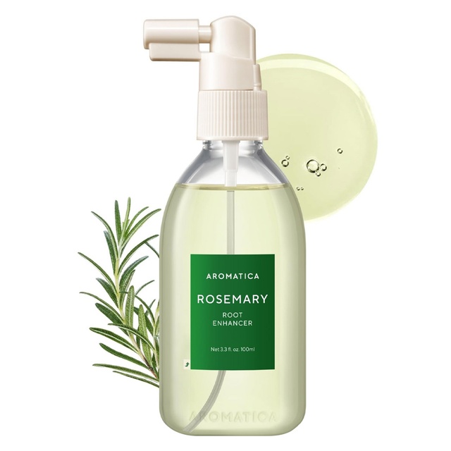 Aromatica Root Enhancer Rosemary Water 3.3 fl.oz - for Hair Thinning & Hair Loss
