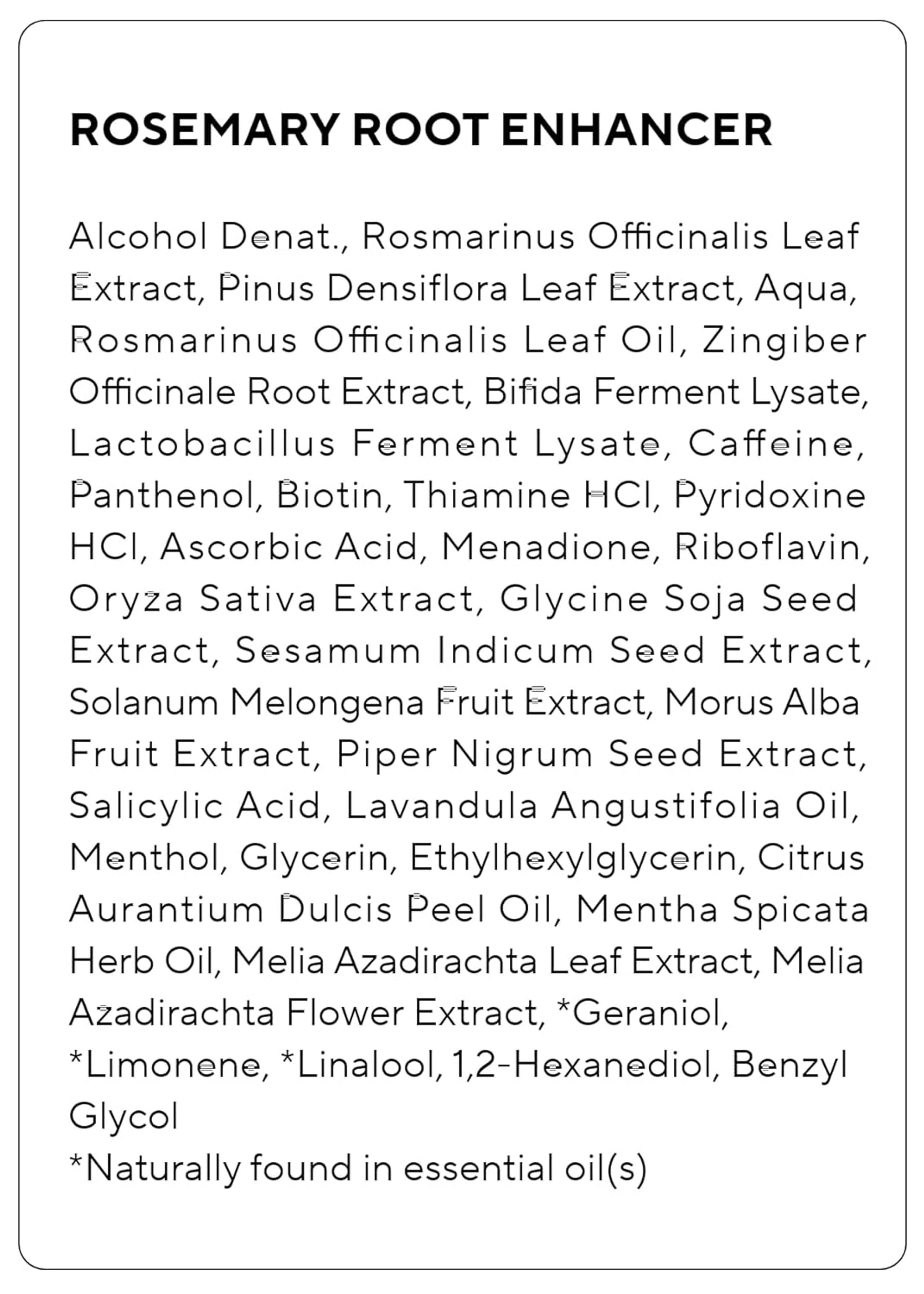 Aromatica Root Enhancer Rosemary Water 3.3 fl.oz - for Hair Thinning & Hair Loss 9