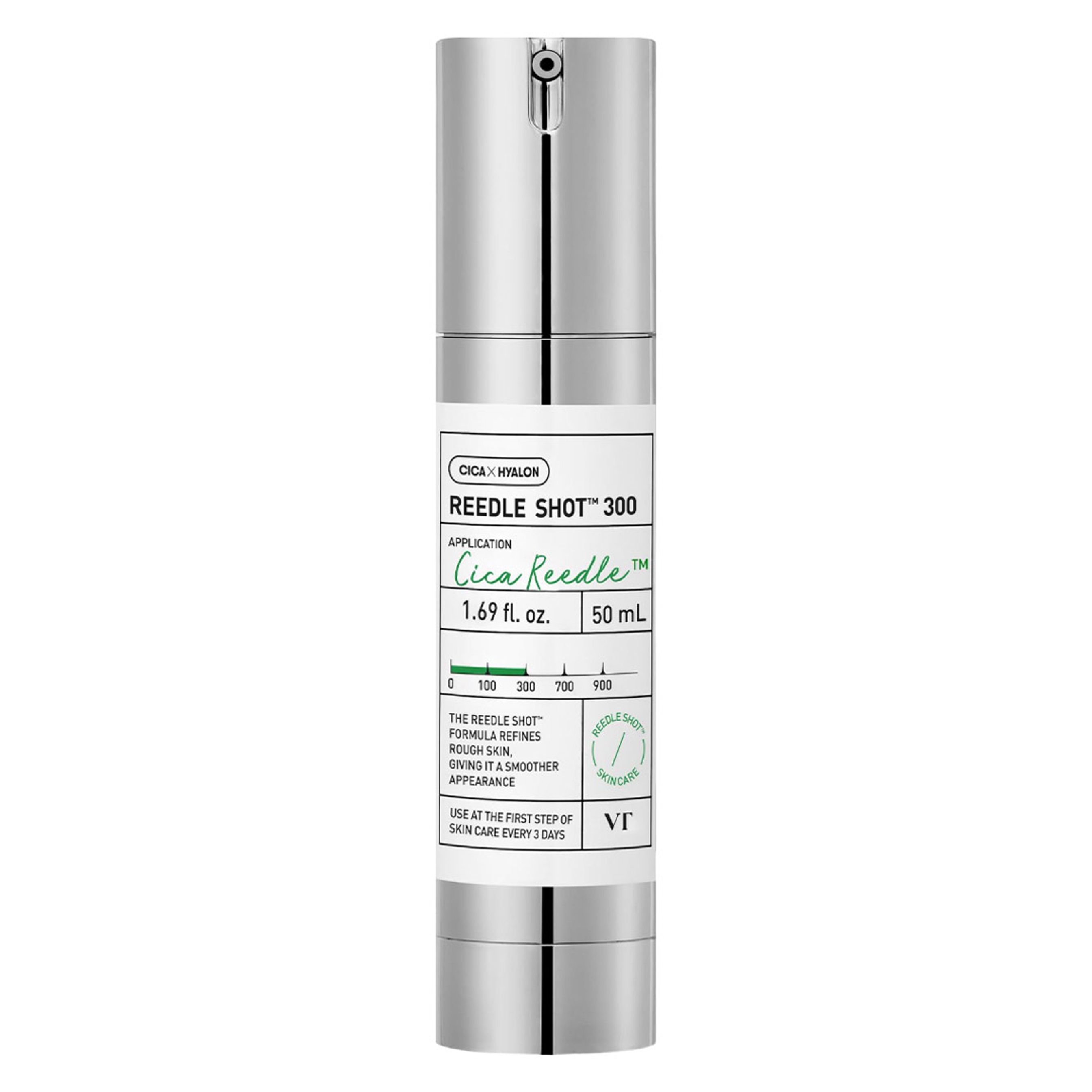 VT Cosmetics CICA Reedle Shot 300 1.69 fl.oz - Microneedling Serum for Soft & Smooth Skin 1