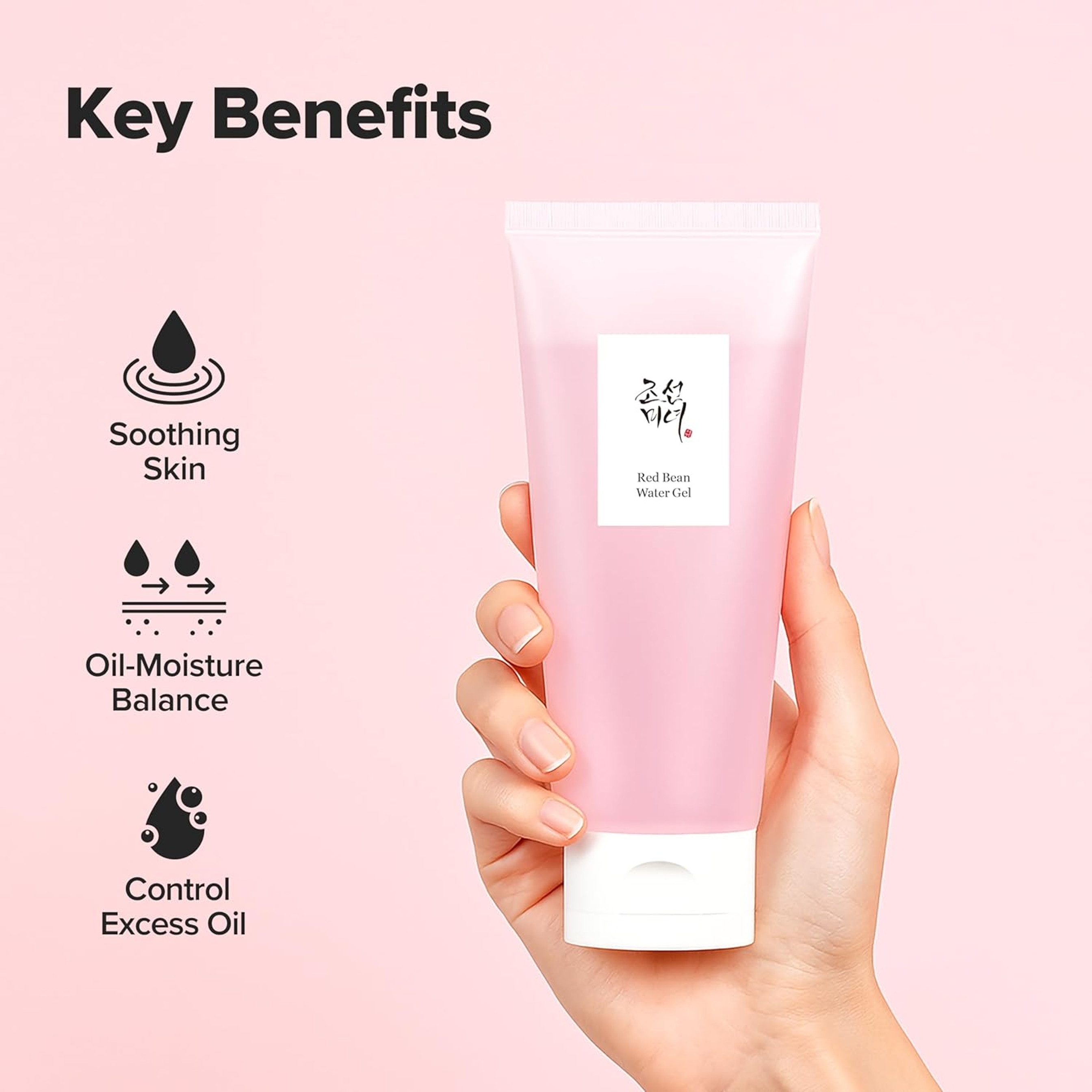 Beauty Of Joseon Red Bean Water Gel 3.38 fl.oz - Hydrating Peptide Hydro Boost Moisturizer for Acne Prone Dry Skin 4