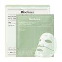 Biodance Refreshing Sea Kelp Real Deep Mask 1.19 oz (Pack of 4) - Overnight Hydrogel Face Mask 1