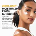 Anua Zero-Cast Moisturizing Sunscreen SPF50 1.69 fl.oz - Glow Natural Sunscreen for Face 2