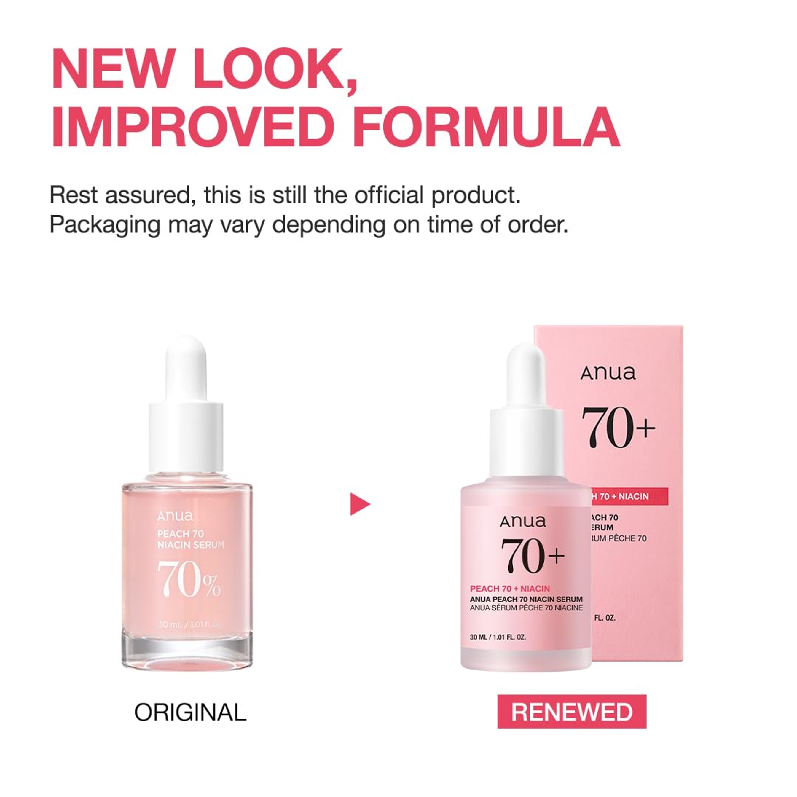 Anua Peach 70 Niacinamide Serum 1.01 fl.oz - Daily Glow Serum For Glass Skin Effect 2