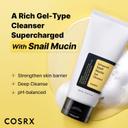 Cosrx Advanced Snail Mucin Gel Cleanser 5.07 fl.oz - Rich Daily Deep Cleansing Gel for Dry & Sensitive Skin 2