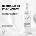 Anua Heartleaf 70 Daily Lotion 6.76 fl.oz - Lightweight Face Moisturizer with Hyaluronic Acid for Dry Skin 2