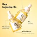 Beauty Of Joseon Glow Serum Propolis and Niacinamide - Hydrating Facial Soothing Moisturizer for Uneven Skin Tone 1 fl.oz 5
