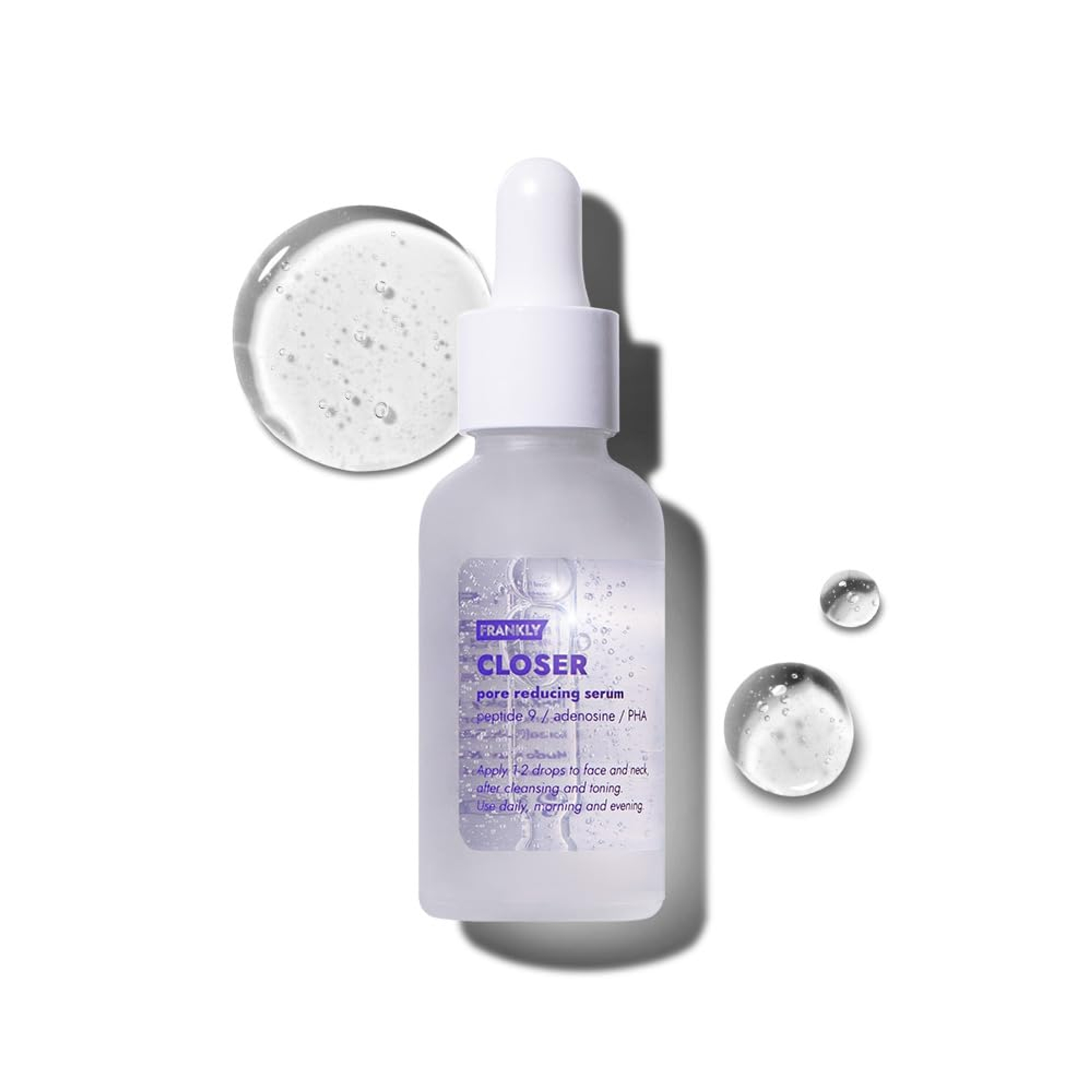 Frankly Closer Serum - Pore Minimizer Serum for Glass Skin, Anti-Aging, Hydration, Elasticity 1.01 fl.oz 1