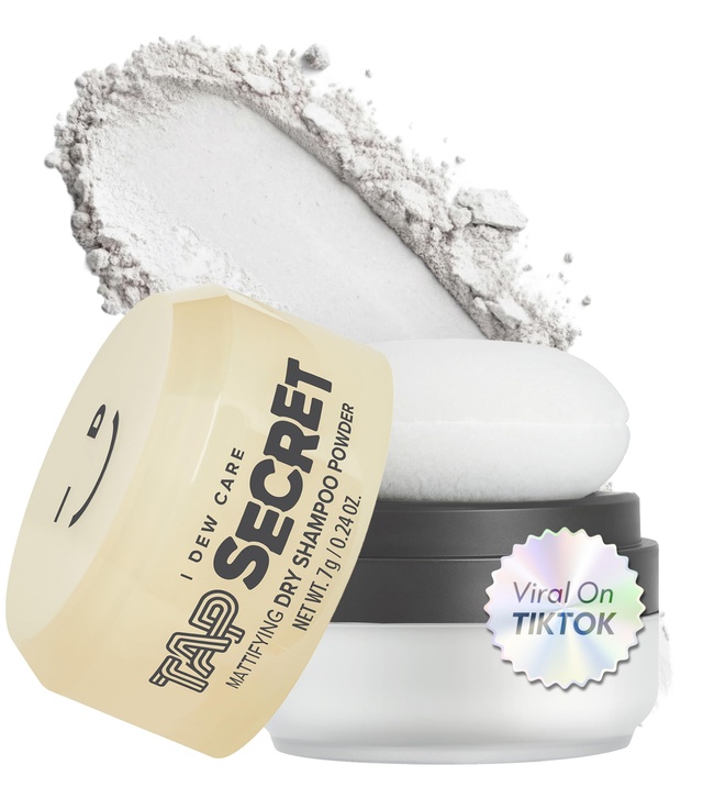 I Dew Care Tap Secret Dry Shampoo Powder - with Biotin Strengthening & Volumizing 0.24 fl.oz — Instore only
