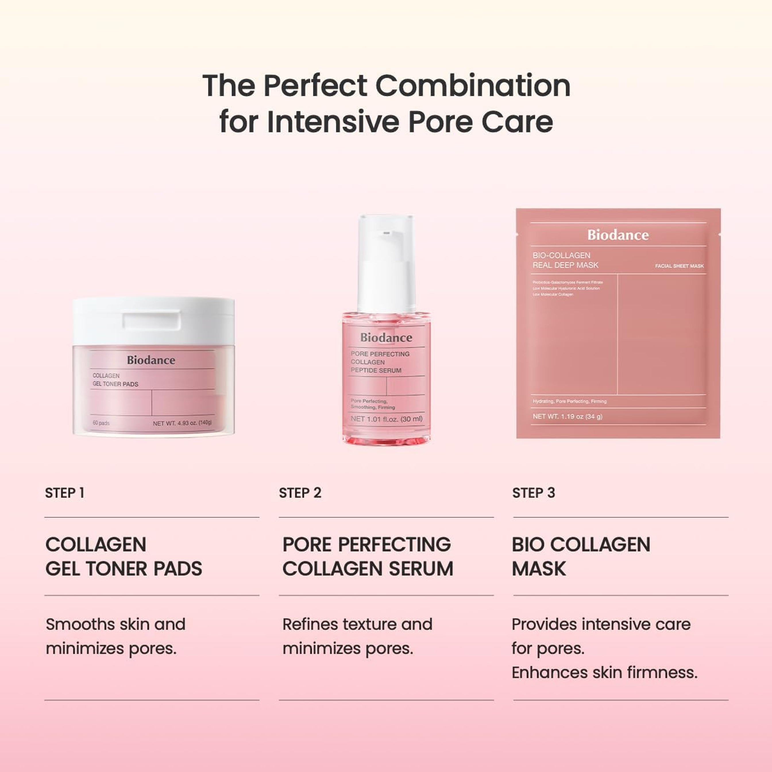 Biodance Pore Perfecting Collagen Peptide Serum 1.01 fl.oz - Skin Firming & Radiance Serum for All Skin Types 8
