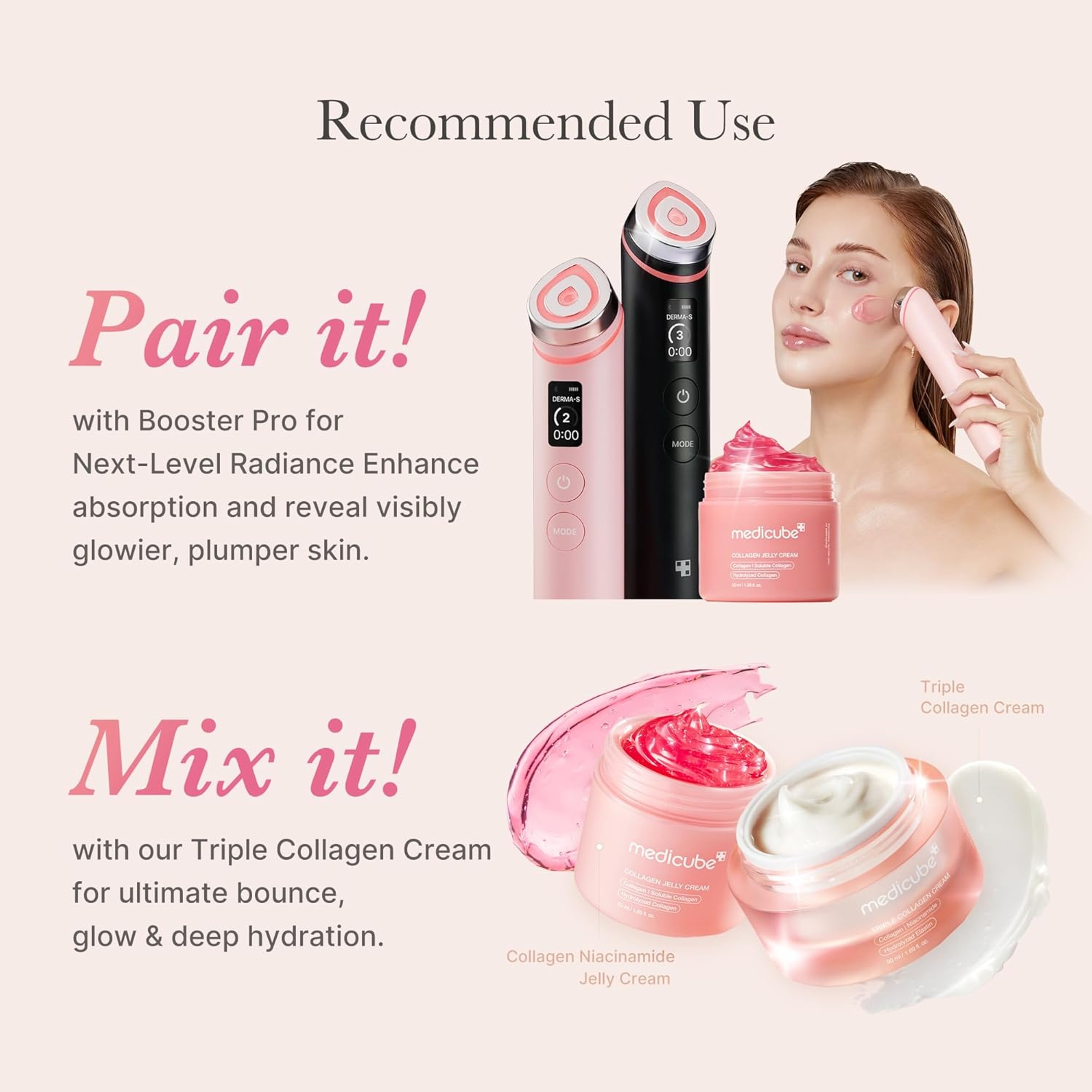 Medicube Collagen Jelly Cream 1.69 fl.oz - Freeze-Dried Hydrolyzed Collagen for Skin Barrier Hydration & 24H Glow 6