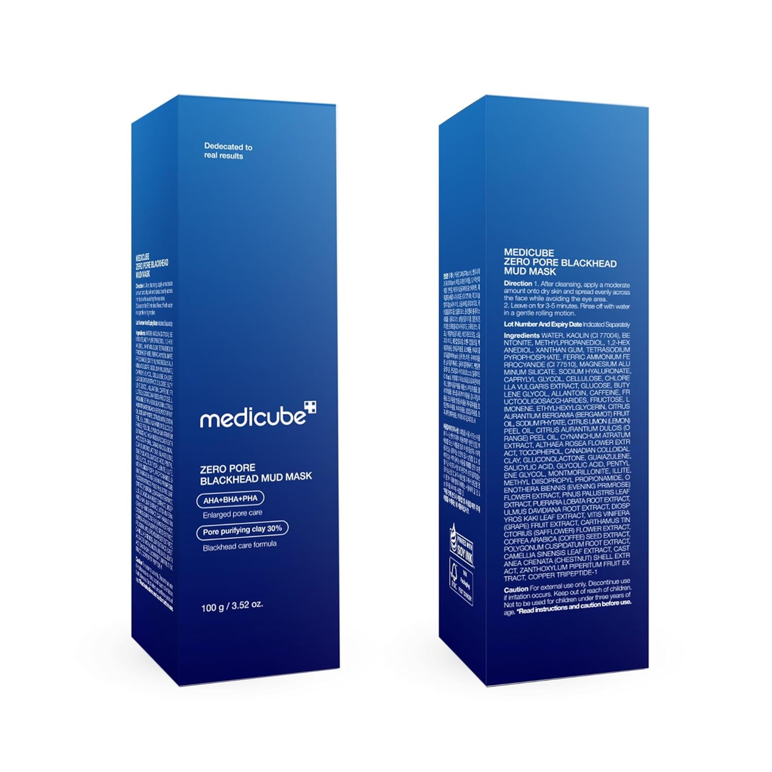 Medicube Zero Pore Blackhead Mud Mask 3.52 fl.oz - Skin Cooling & Pore Tightening 7