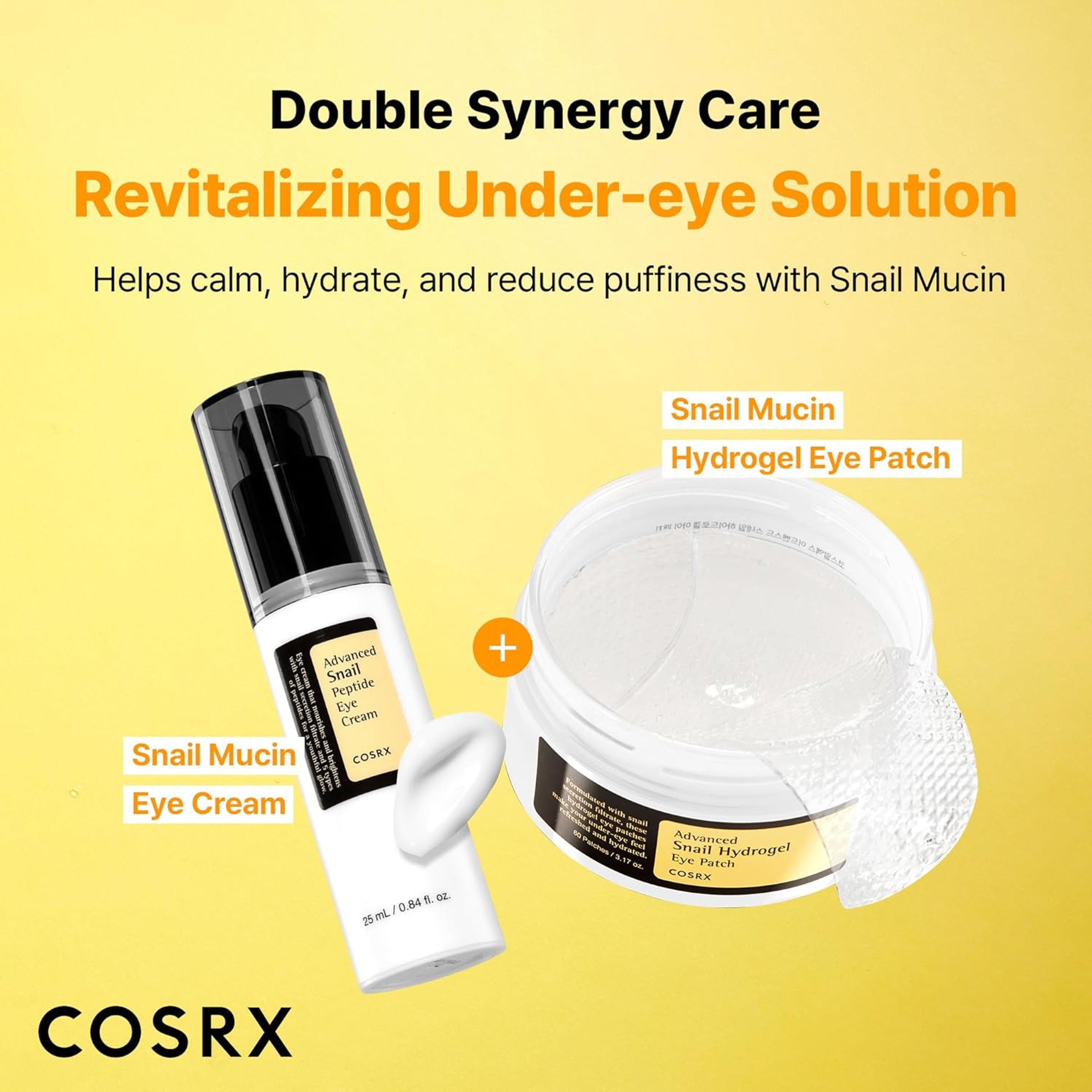 Cosrx Advanced Snail Mucin Hydrogel Eye Patch 60 Count - Hydrating Under Eye Patches for Fine Lines 6