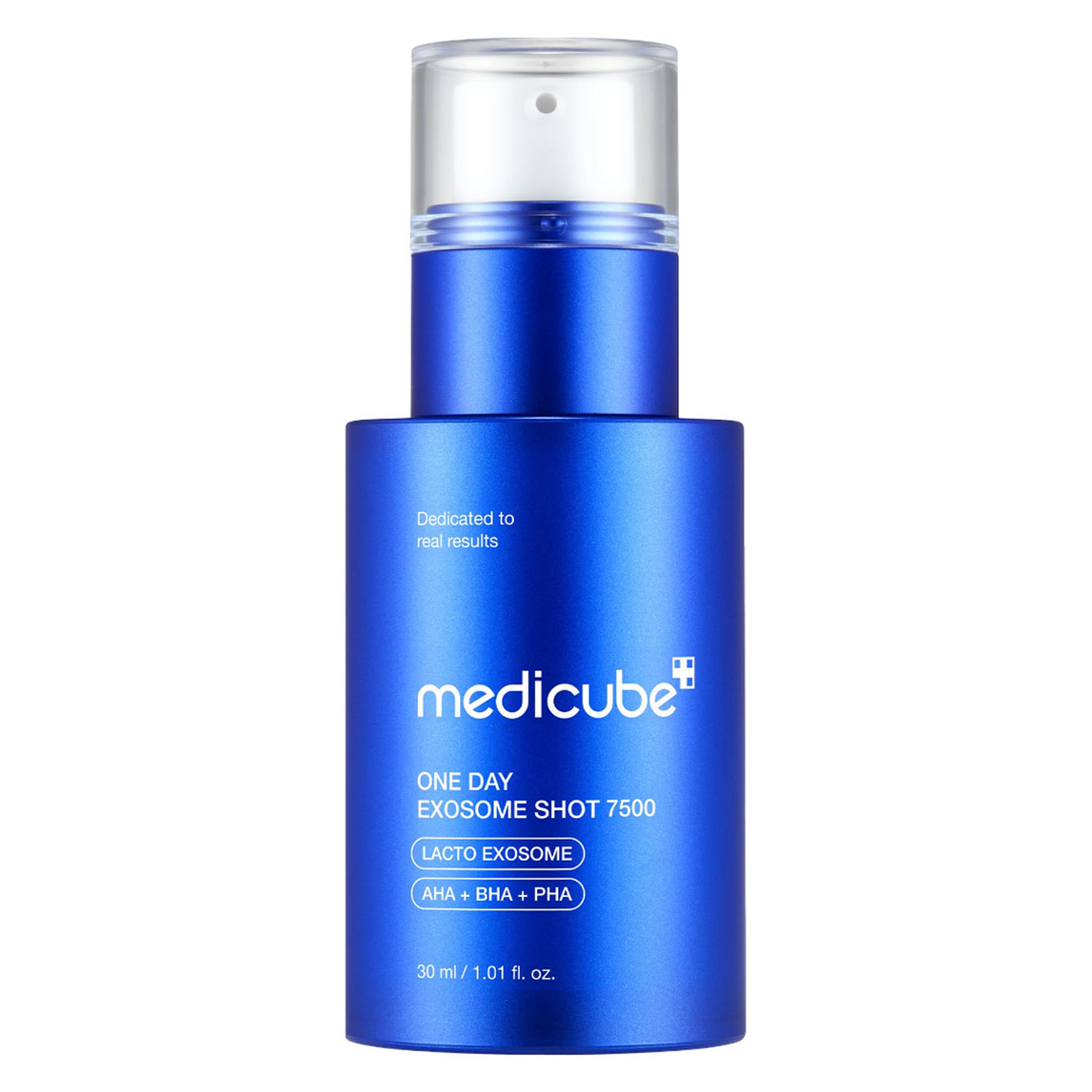 Medicube One Day Exosome Shot 7500 1.01 fl.oz - Liquid Skin Booster Serum with Exosome, AHA+BHA+PHA 1