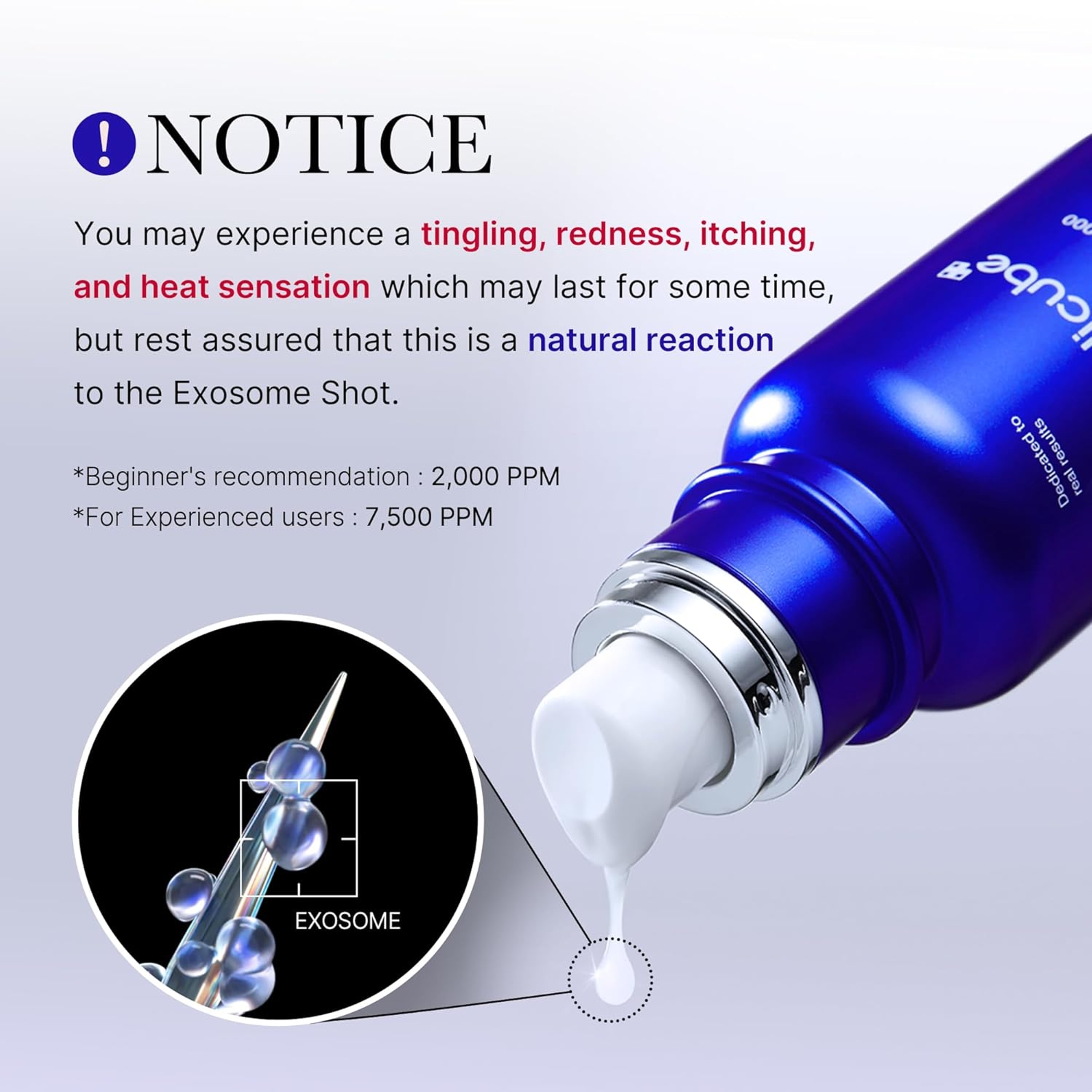 Medicube One Day Exosome Shot 7500 - Liquid Skin Booster Serum with Exosome, AHA+BHA+PHA 1.01 fl.oz 3