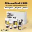 Cosrx All About Snail Mucin Korean Skin Care Set - Mini Travel Set with Snail Mucin Face Wash, Serum, Moisturizer & Eye Cream 2