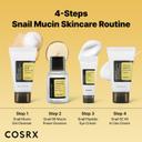 Cosrx All About Snail Mucin Korean Skin Care Set - Mini Travel Set with Snail Mucin Face Wash, Serum, Moisturizer & Eye Cream 3